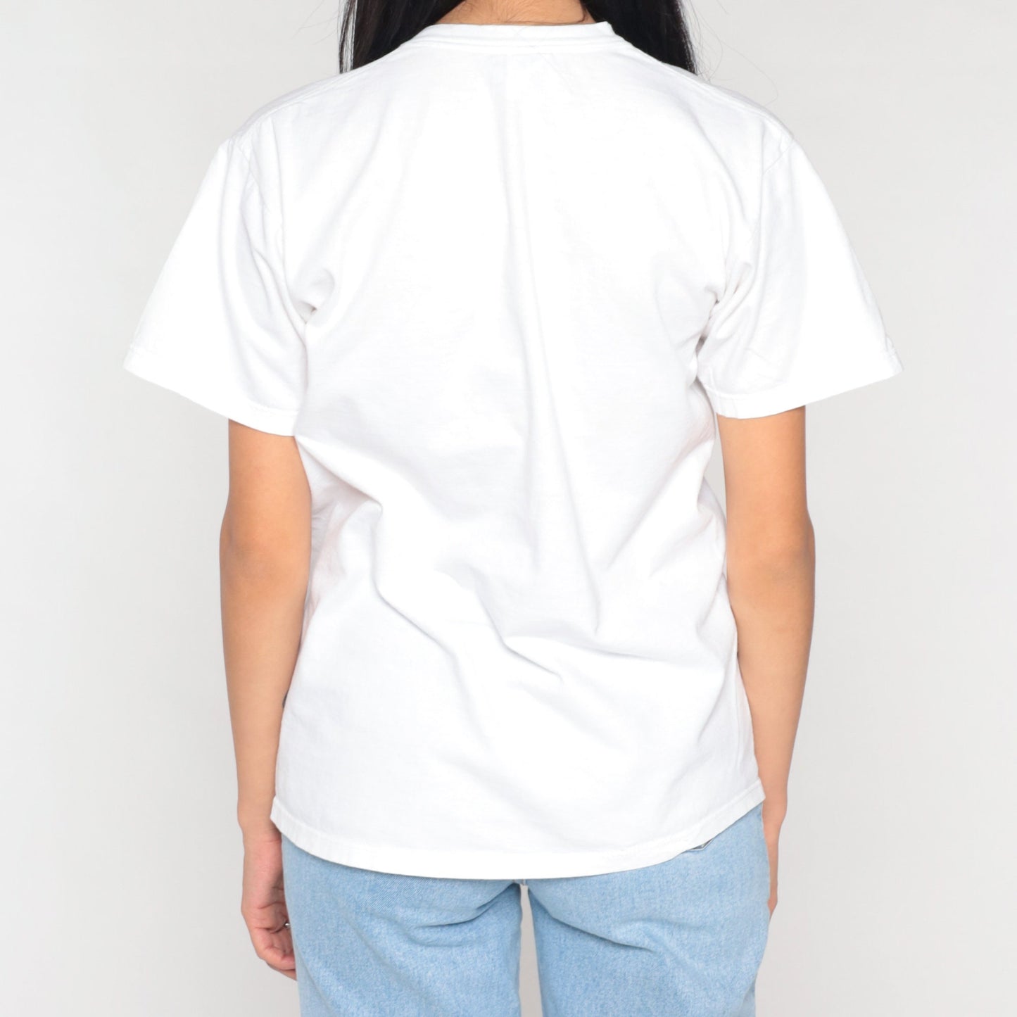 90s Will Work for Sex Graphic T-Shirt White Cotton Jerzees Medium
