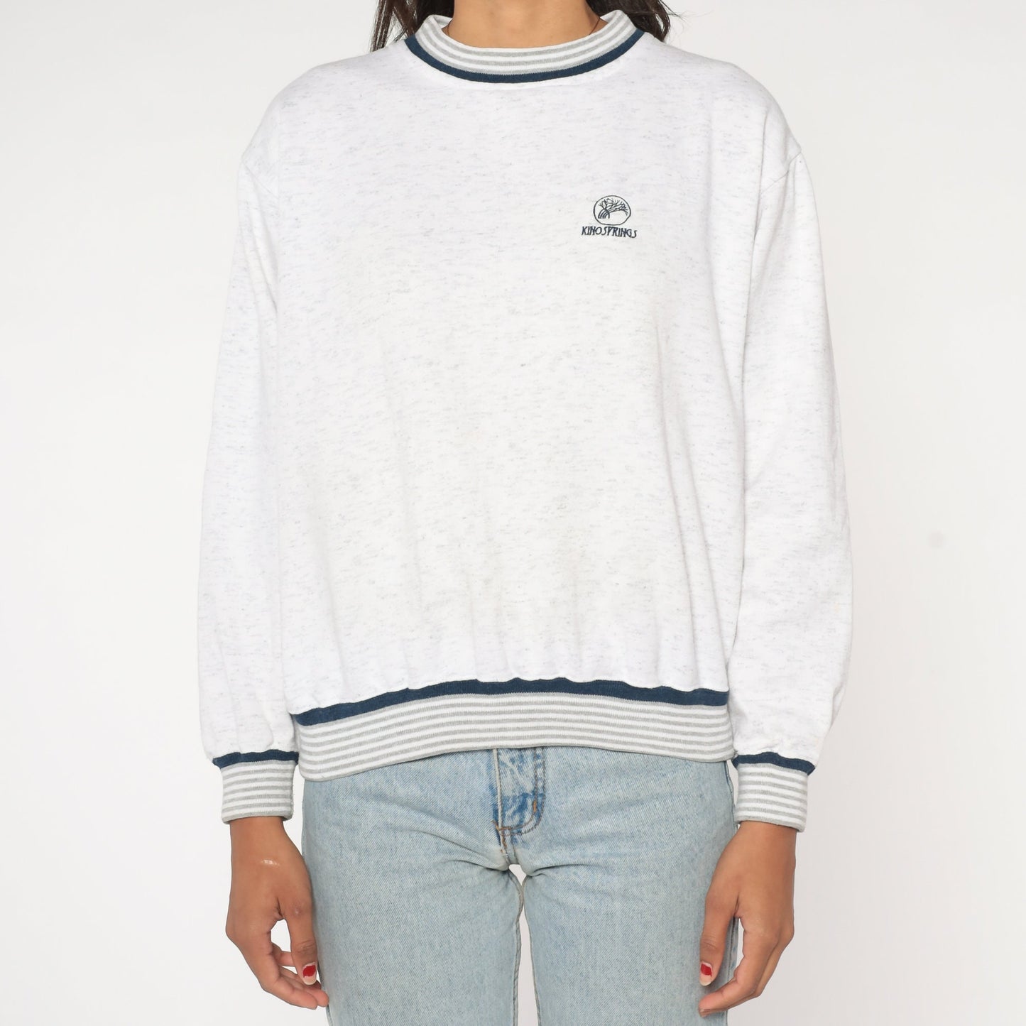 90s Kino Springs Arizona Golf Course Sweatshirt Grey Crewneck Medium