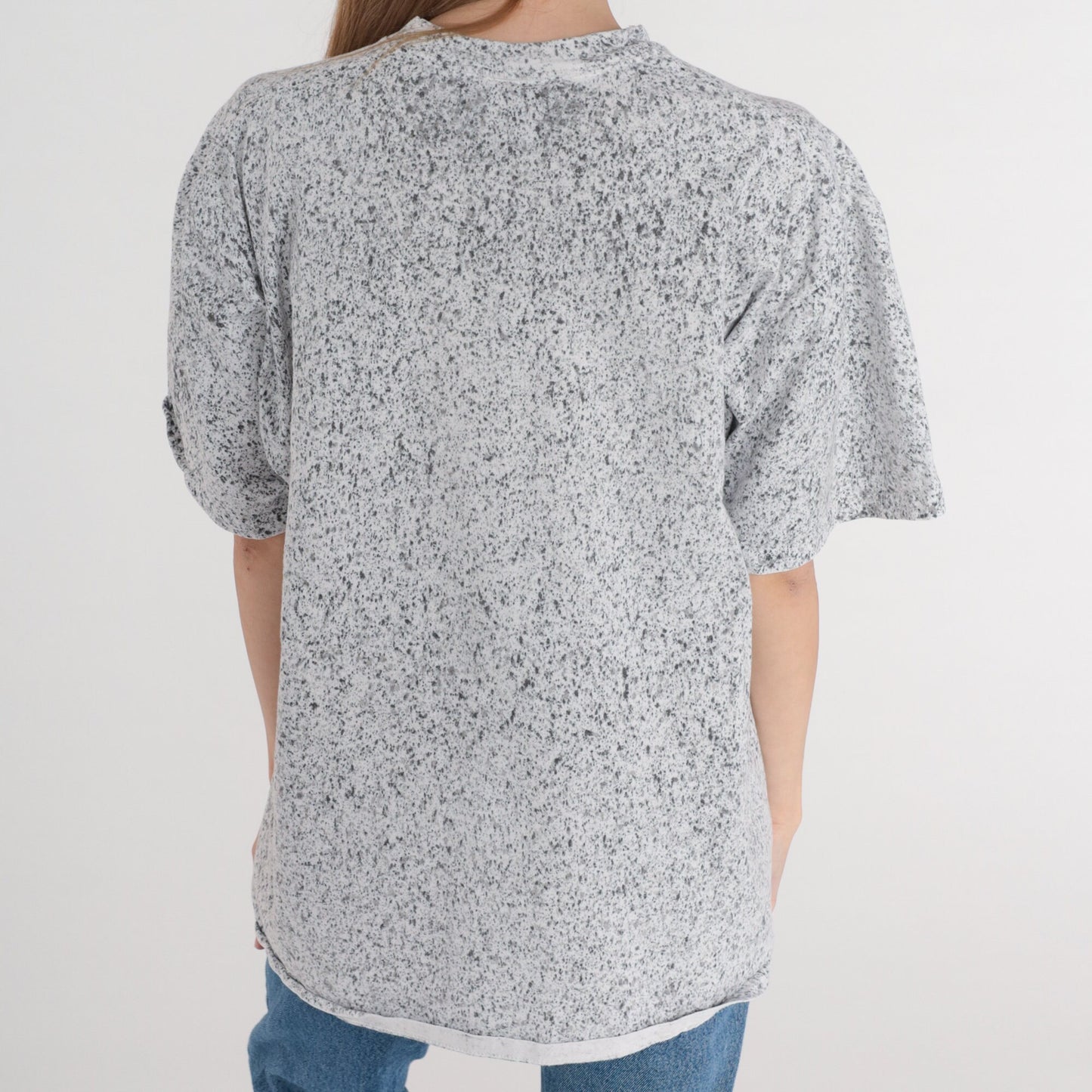 90s Goodyear Racing Paint Splatter Graphic T-Shirt Cotton Extra Large XL