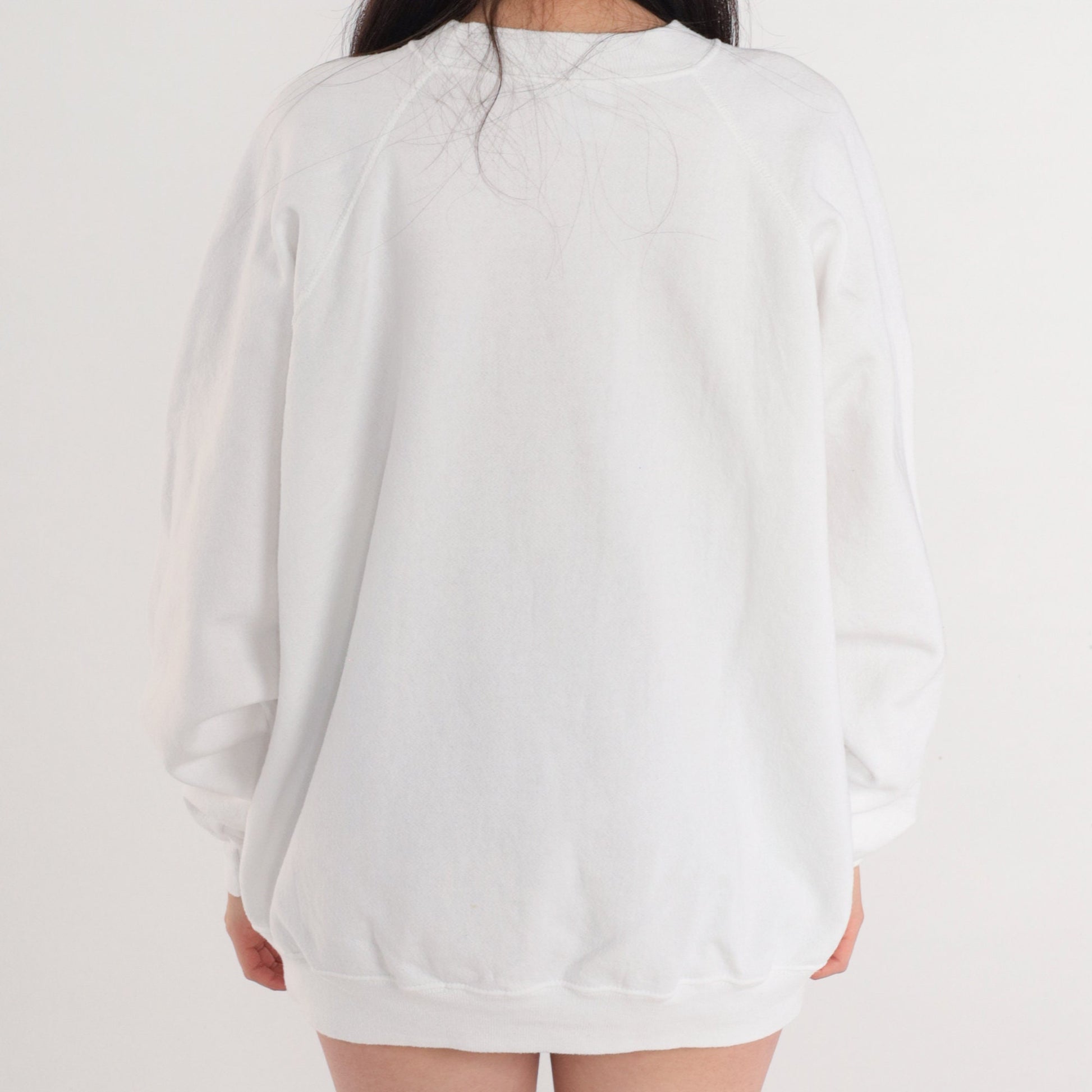 90s Minnesota Mambos Piano Club Graphic Sweatshirt White Raglan Extra Extra Large XXL
