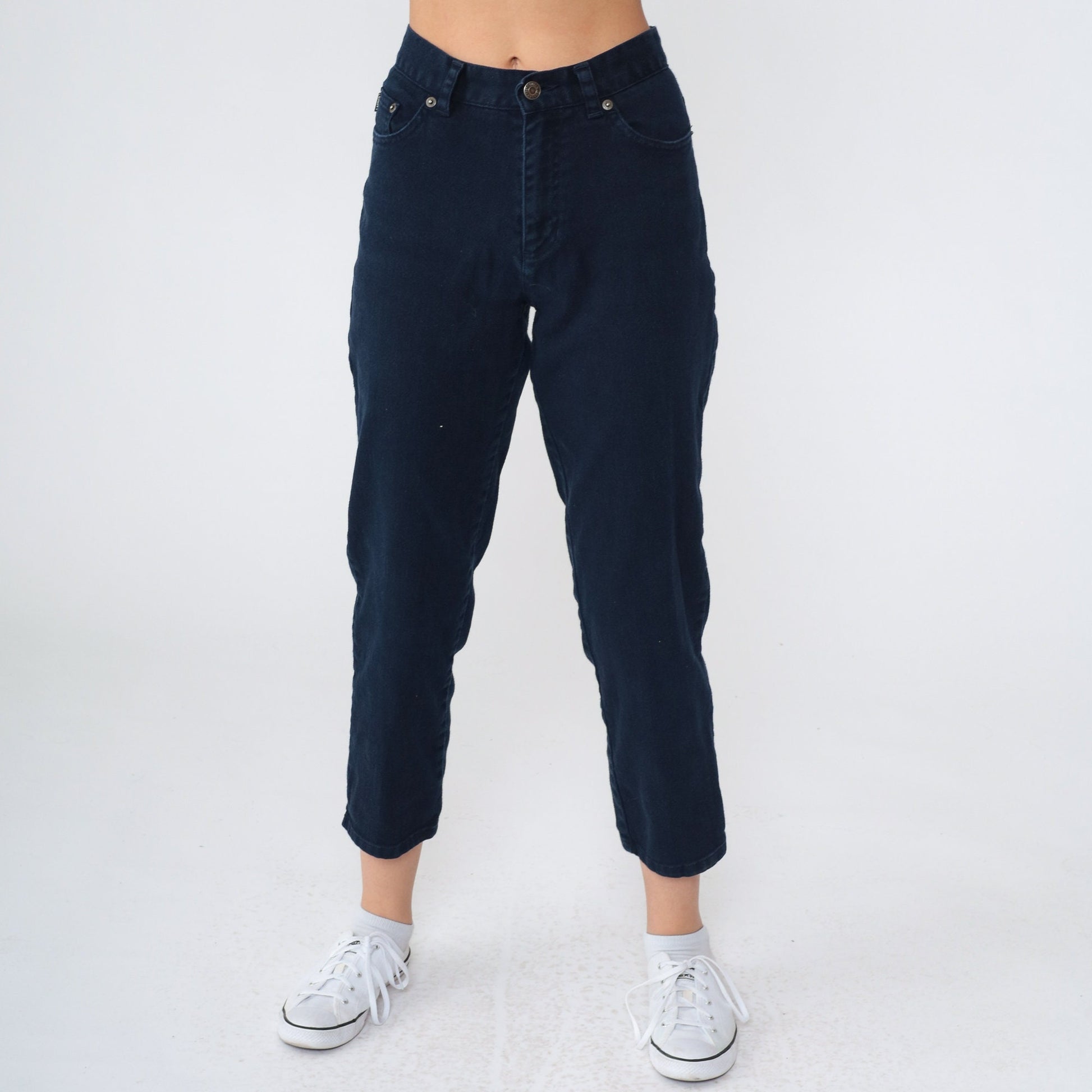 Ralph Lauren Y2K Dark Wash High-Rise Ankle Jeans Petite Extra Small