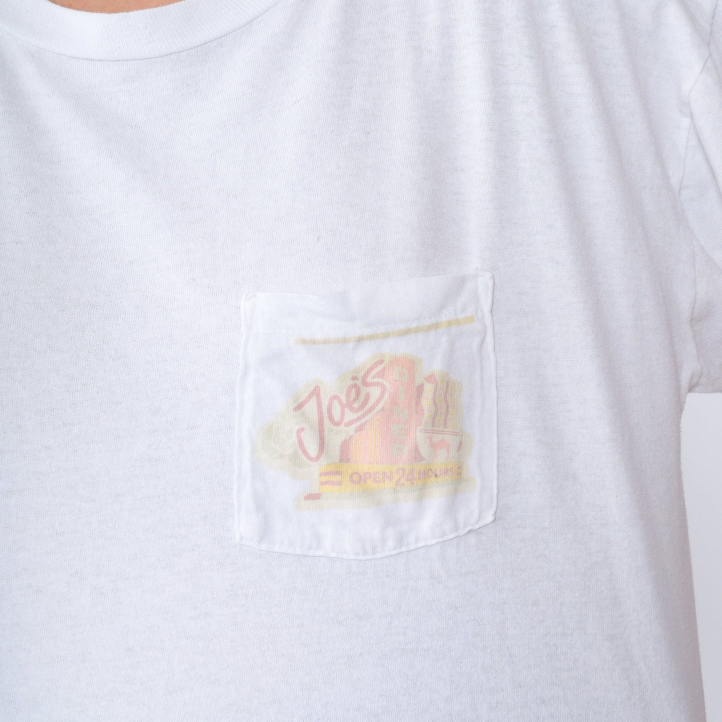 90s Camel Joe's Diner Single Stitch T-Shirt Pocket Graphic Cotton Extra Large
