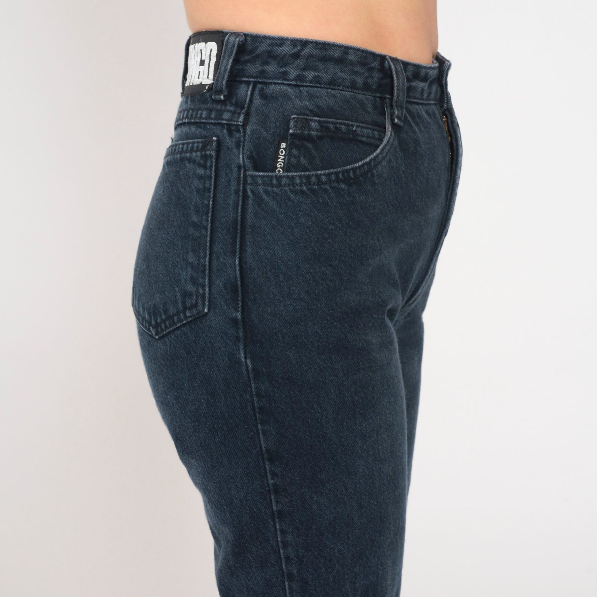 90s Bongo Black High Waist Skinny Jeans Extra Small XS