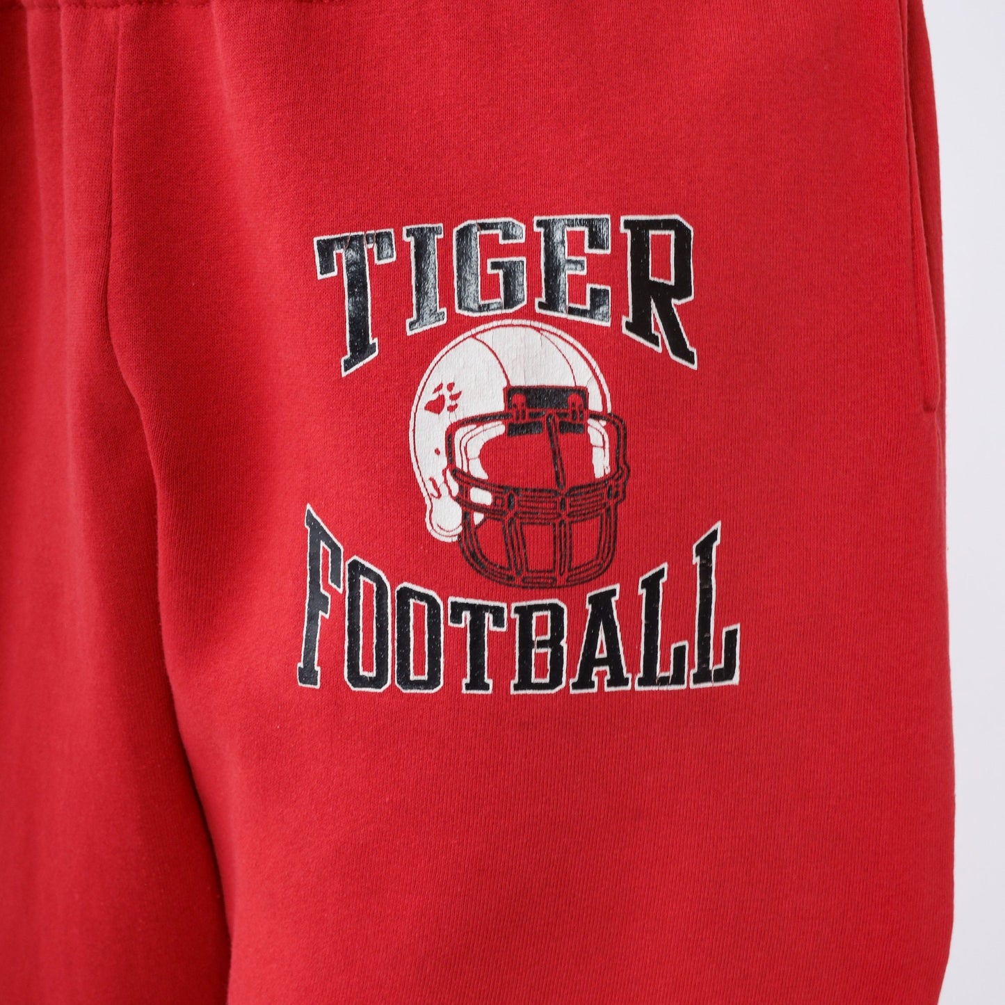 90s Russell Athletic Tiger Football Sweatpants Red Extra Large XXL