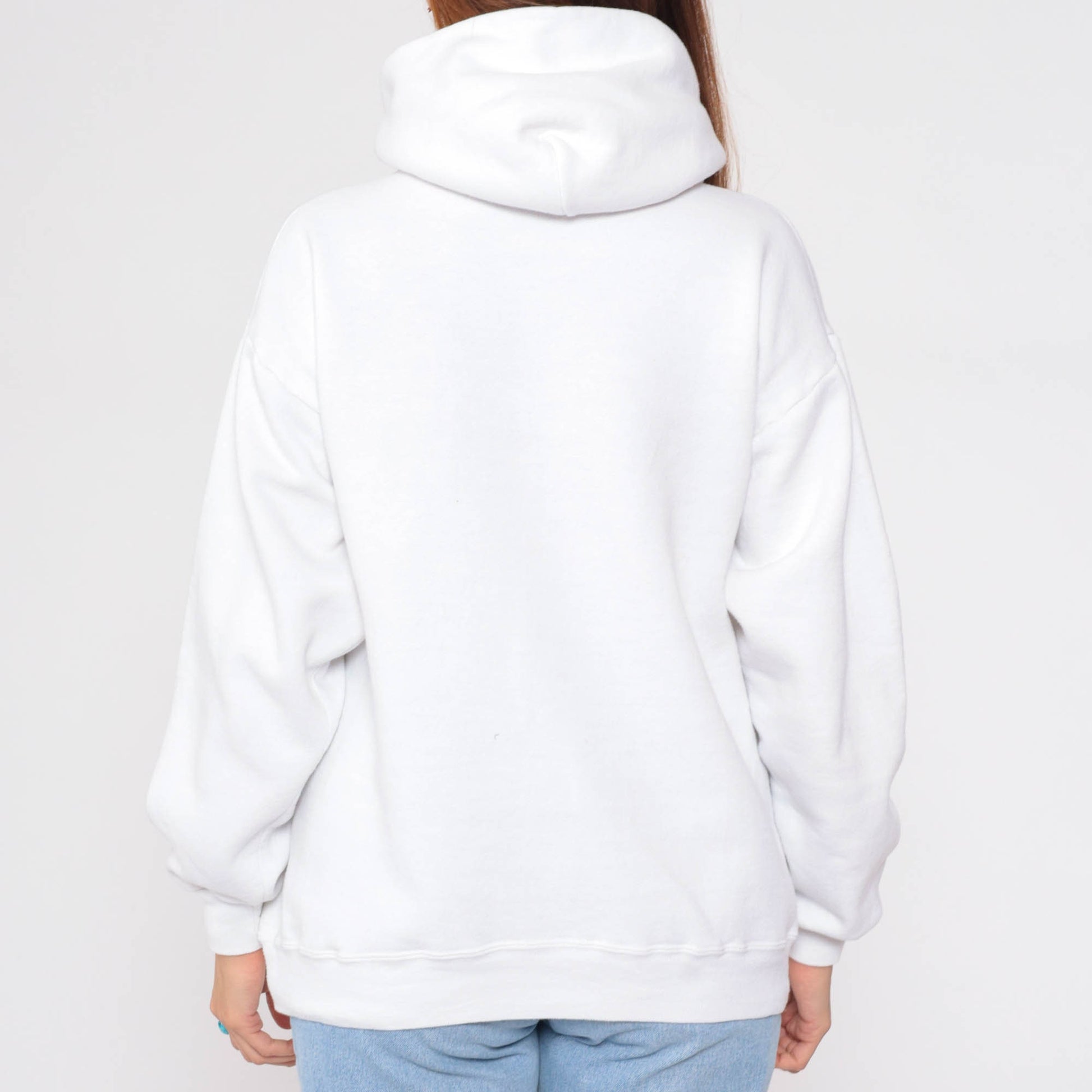 90s UCLA Bruins Hoodie Sweatshirt White Graphic College Large L