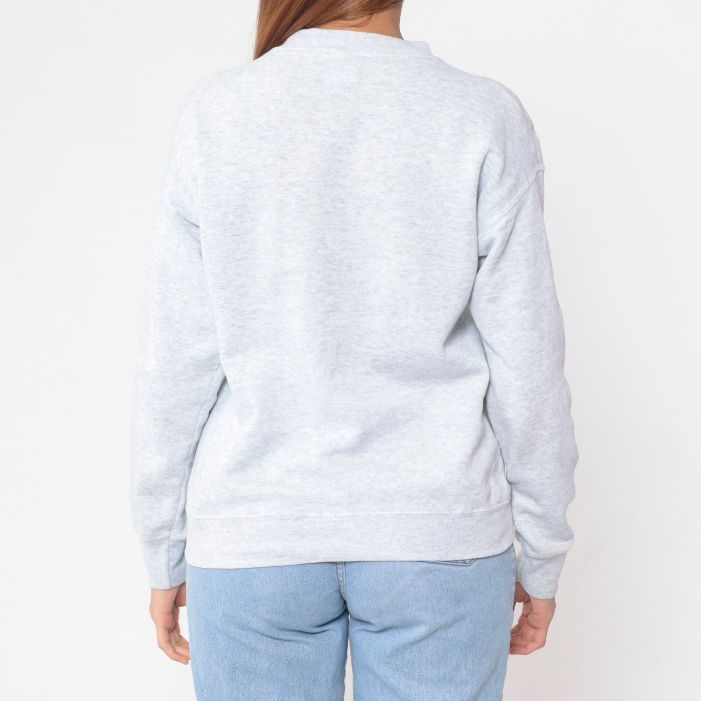 90s Myrtle Beach South Carolina Sailboat Sweatshirt Heather Grey Crewneck Medium