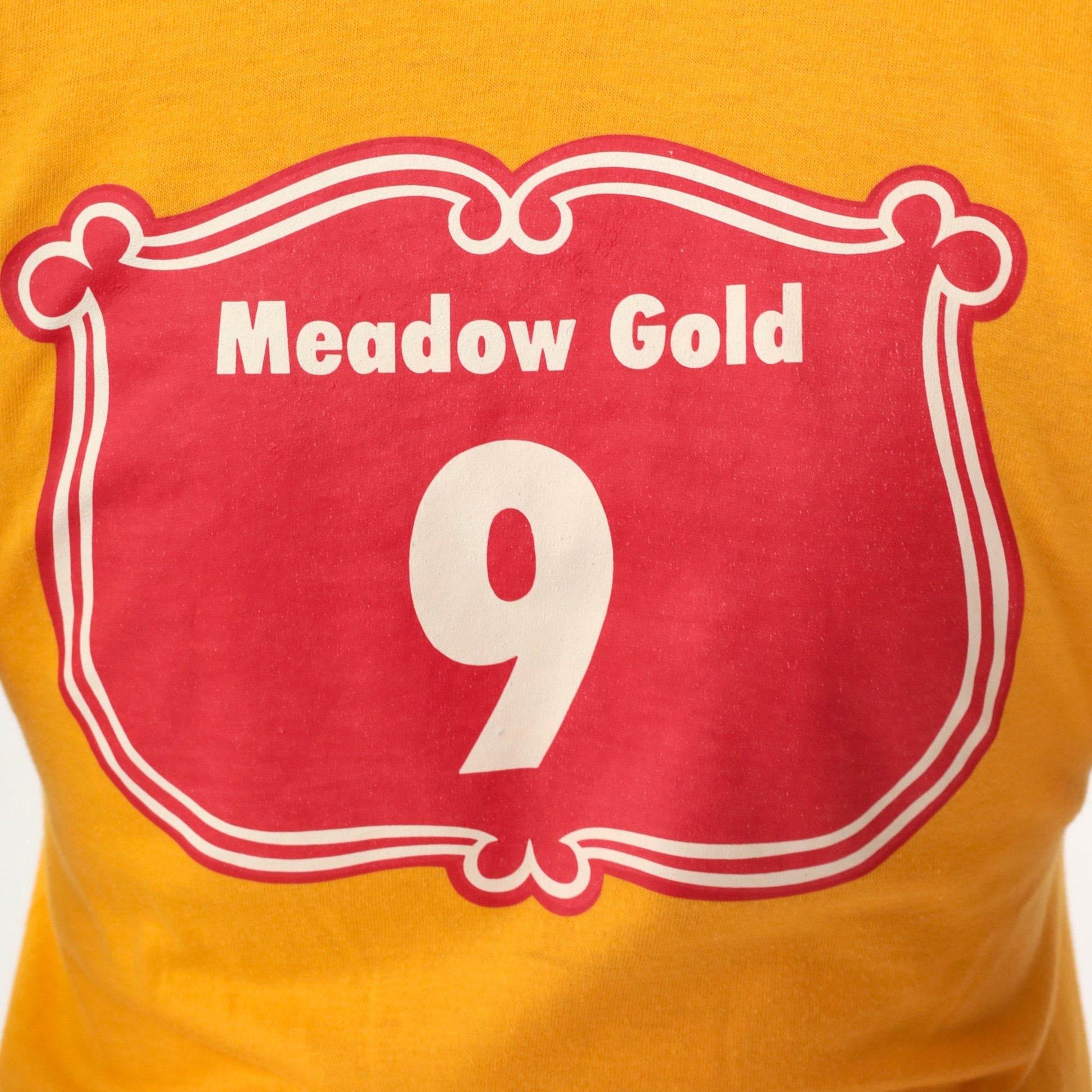 80s NBA YMCA Youth Basketball All-Stars T-Shirt Meadow Gold Graphic Extra Small