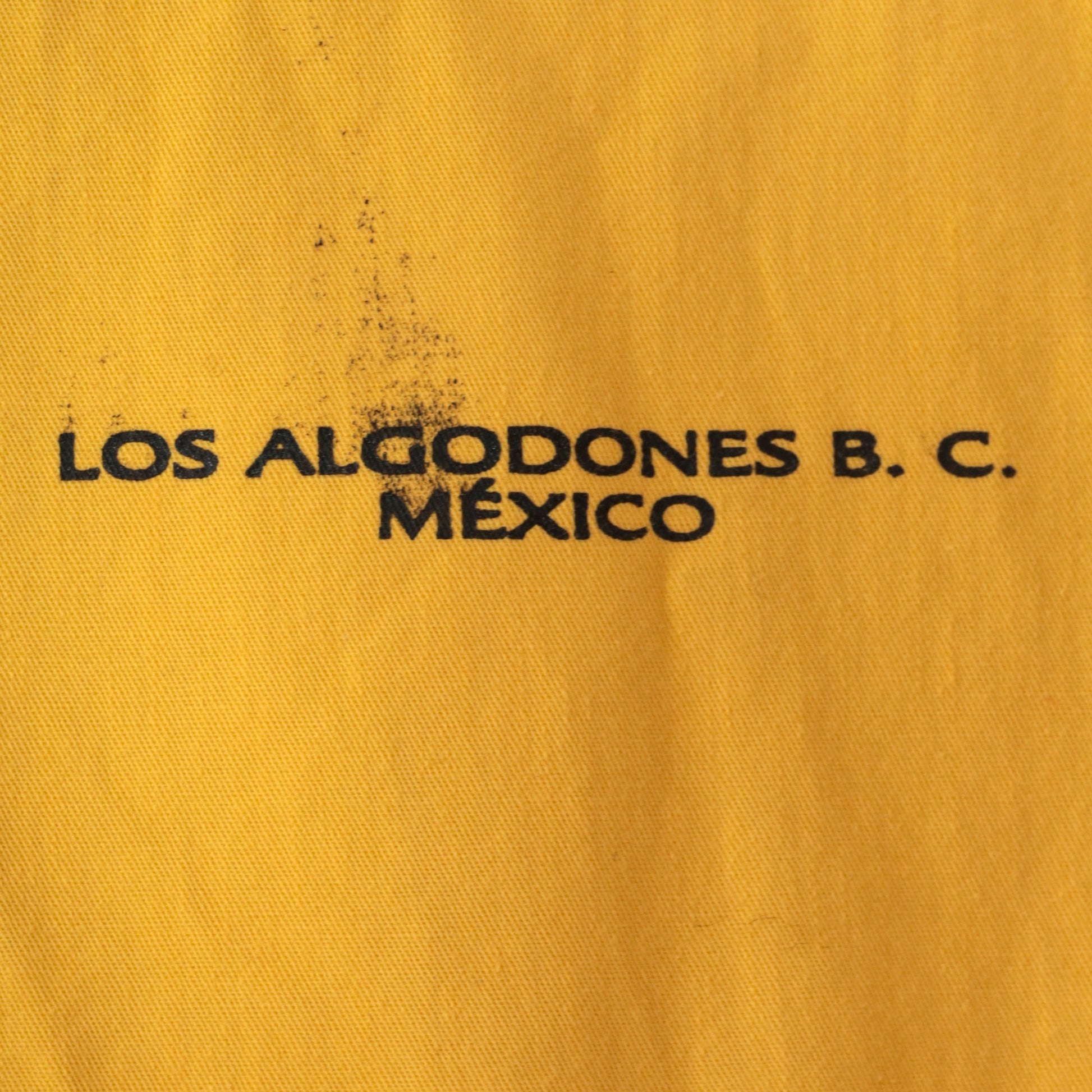 90s Yellow Windbreaker Jacket Iguana Rana Los Algodones Mexico Graphic Hoodie Small