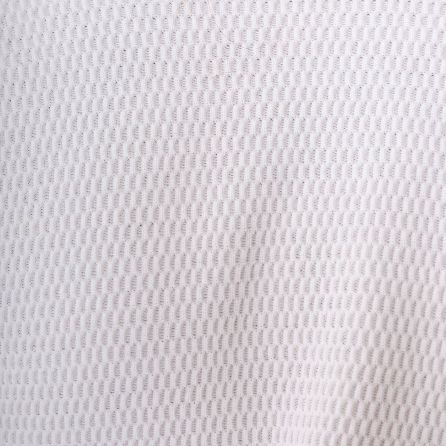80s White Thermal Waffle Knit Long Sleeve Undershirt Small