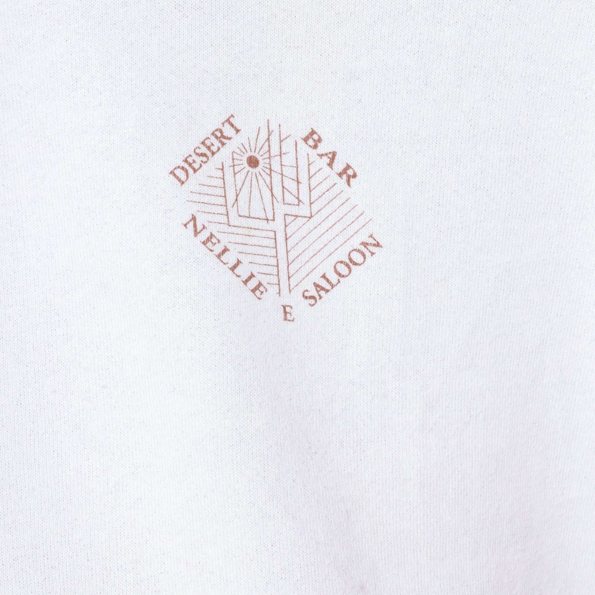 90s Nellie E Saloon Parker Arizona Graphic Sweatshirt White Crewneck Extra Large XXL