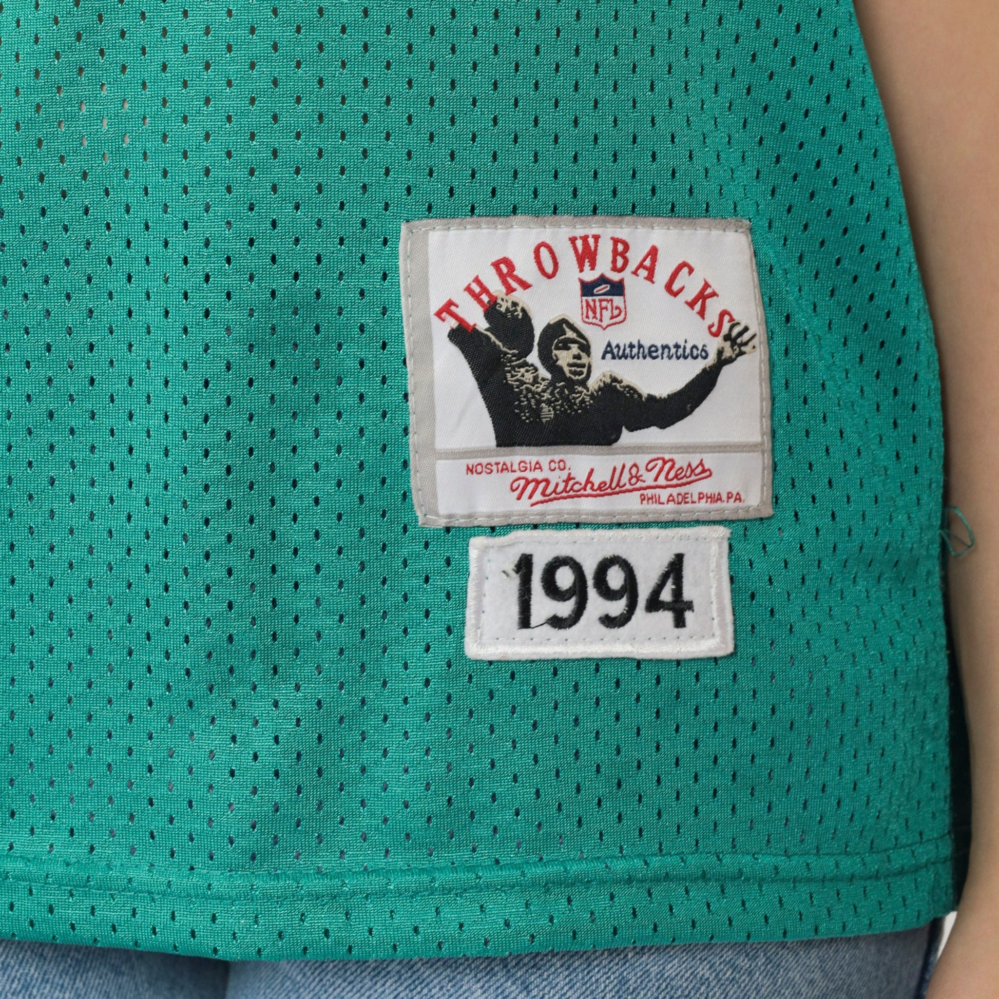 Mitchell & Ness Dan Marino #13 Miami Dolphins 1994 Jersey Green Kids Large