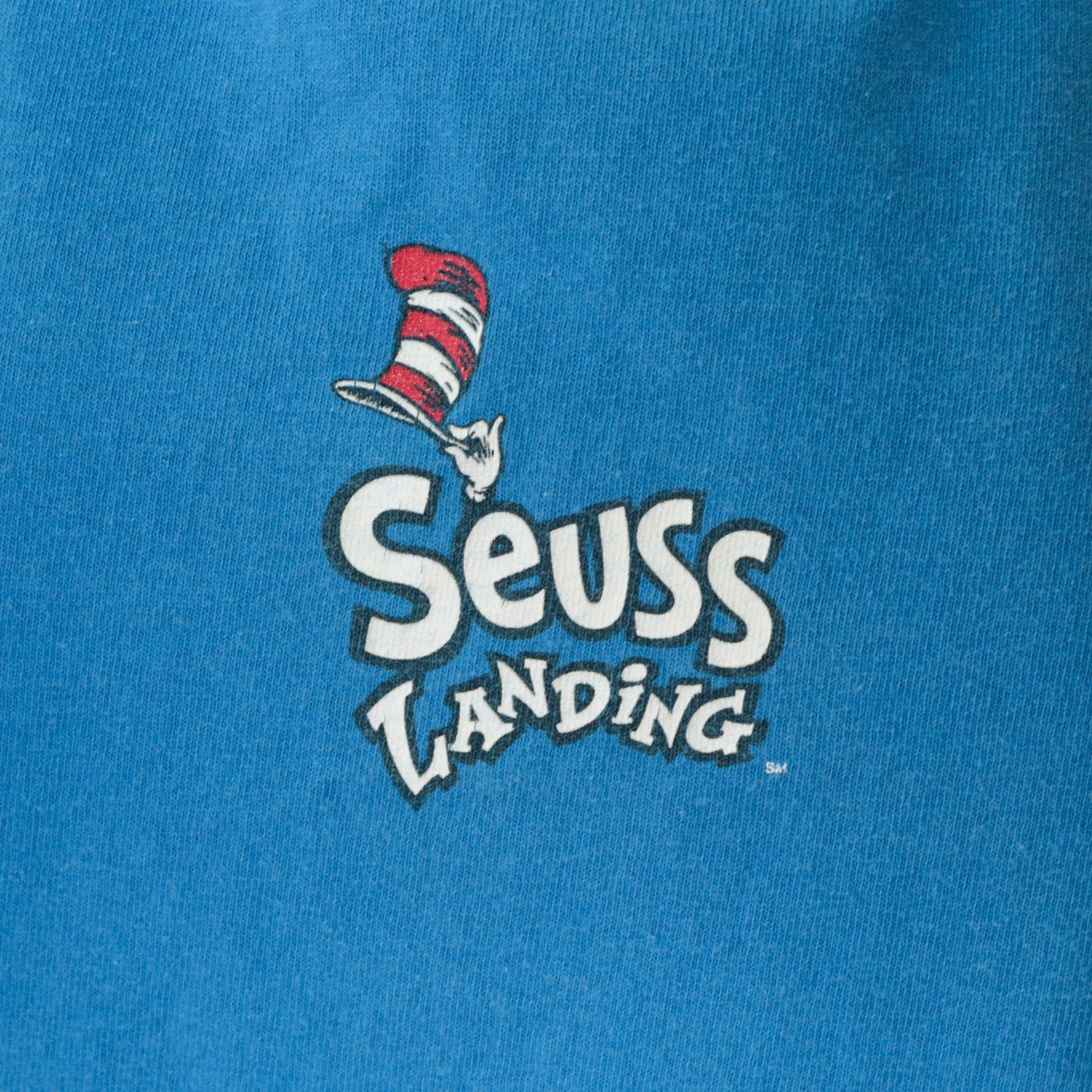 00s Seuss Landing Universal Studios Islands of Adventure Graphic Tee Blue XXL