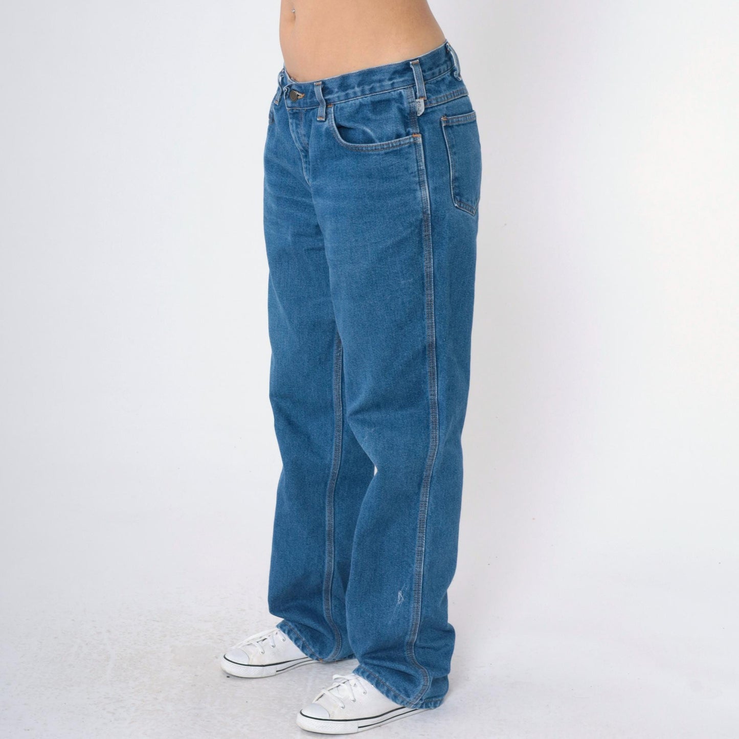 00s Tyndale Flame Resistant Work Jeans Blue Denim Straight Leg Medium