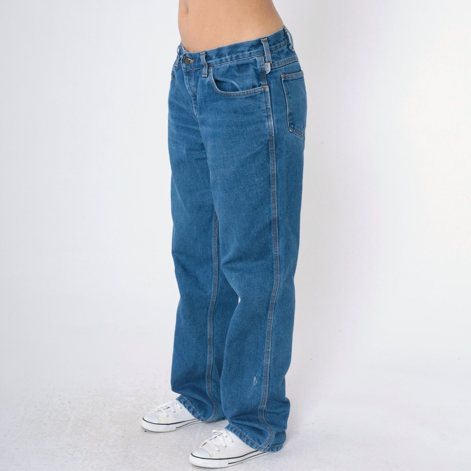 00s Tyndale Flame Resistant Work Jeans Blue Denim Straight Leg Medium