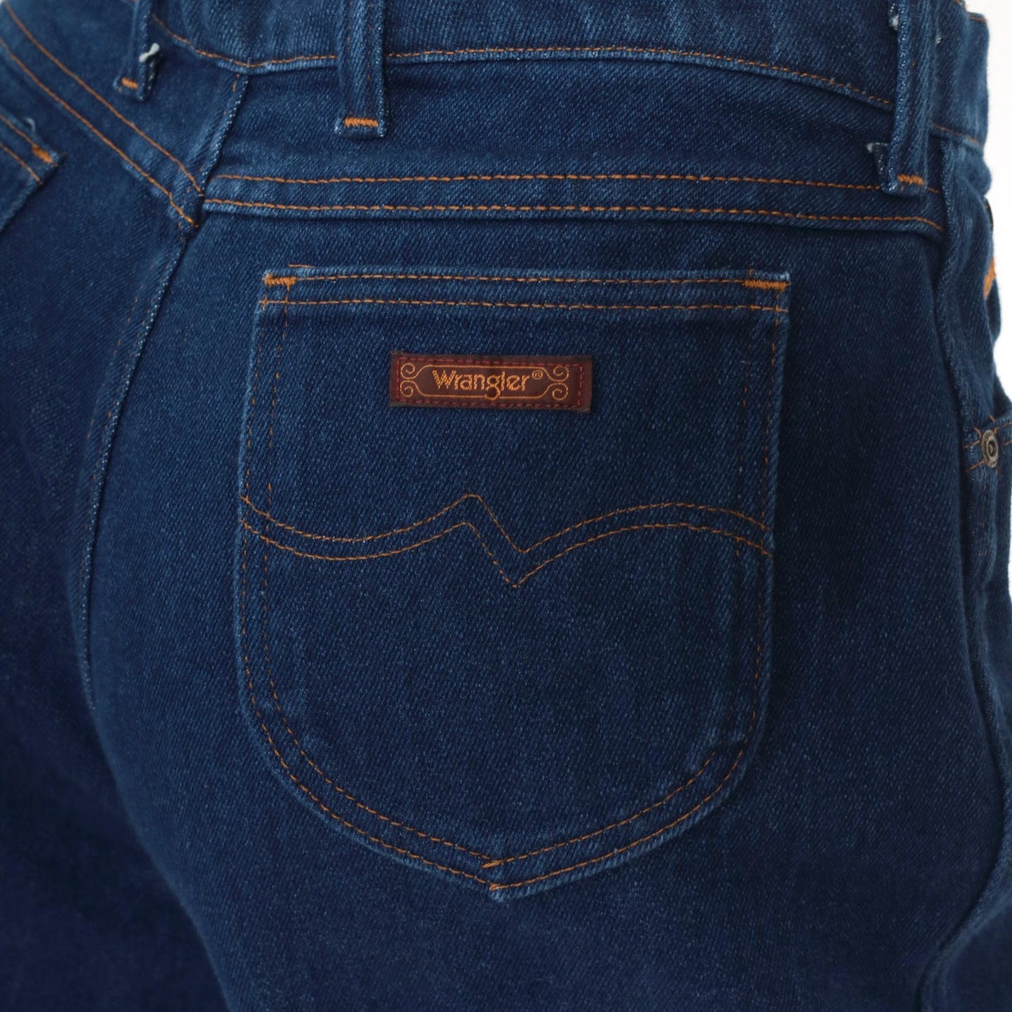 80s Wrangler Dark Wash Straight Leg High Waist Jeans Extra Large