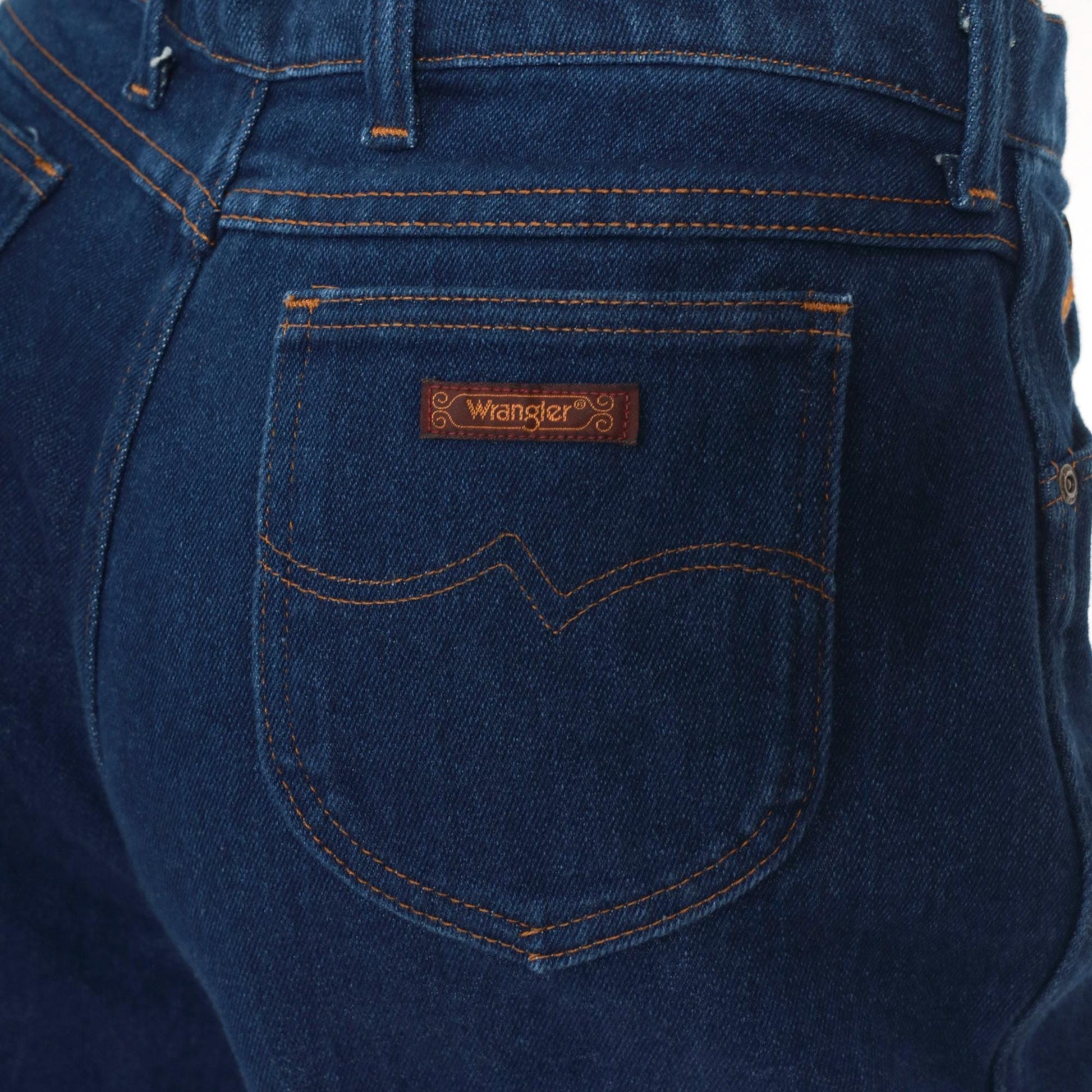 80s Wrangler Dark Wash Straight Leg High Waist Jeans Extra Large