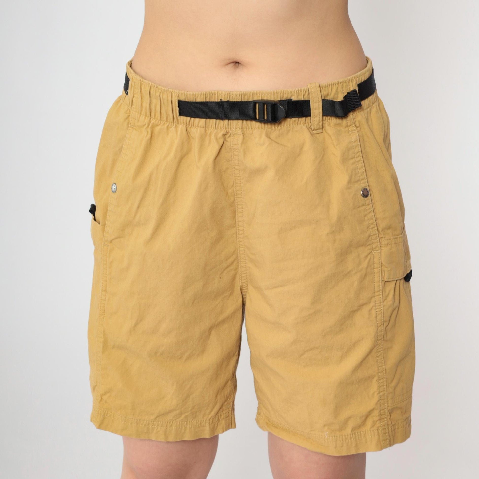 The North Face Cargo Shorts Tan Ripstop High Waisted Men's Small