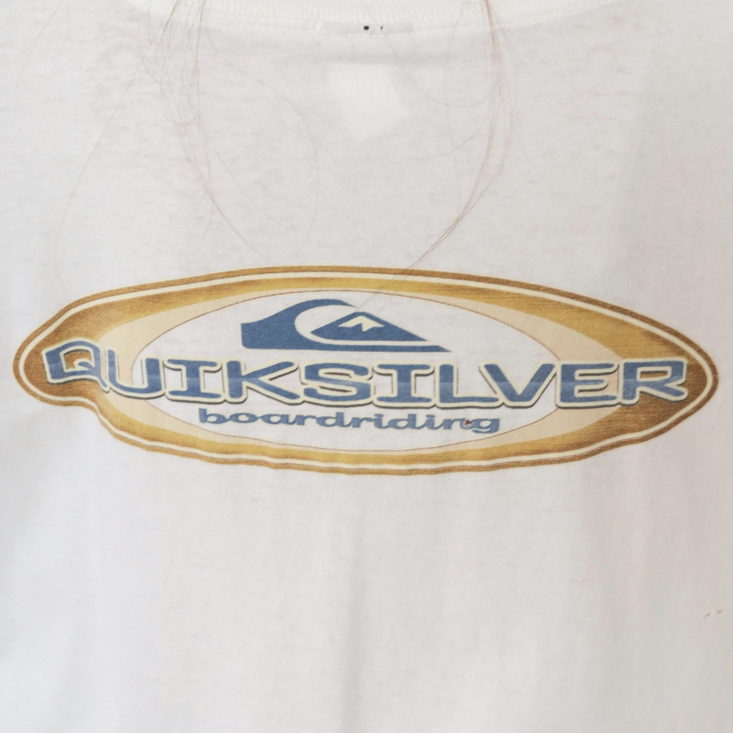 90s Quiksilver Boardriding Long Sleeve Graphic T-Shirt White Extra Large XL