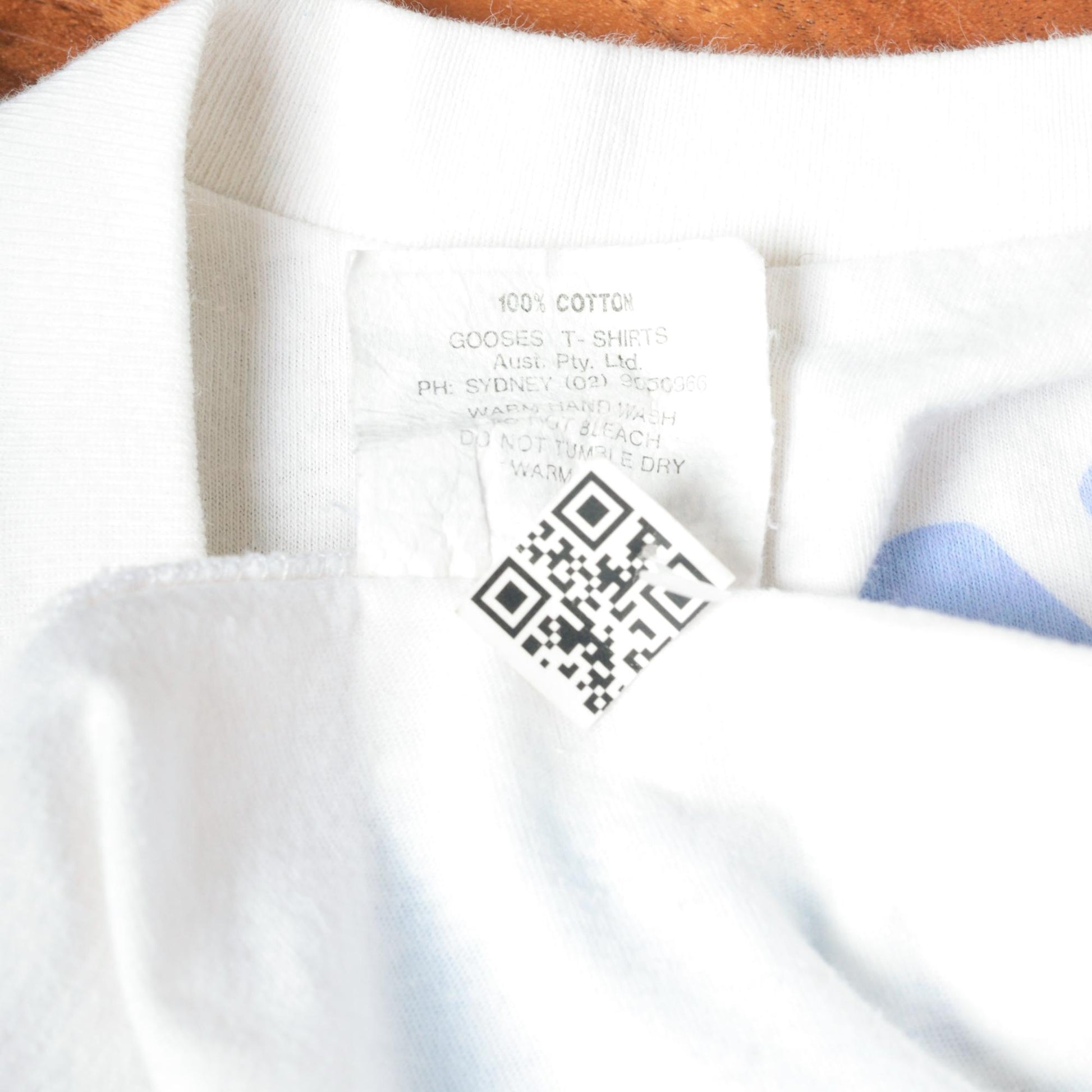 90s Sydney Opera House White Graphic T-Shirt Cotton Crewneck Small