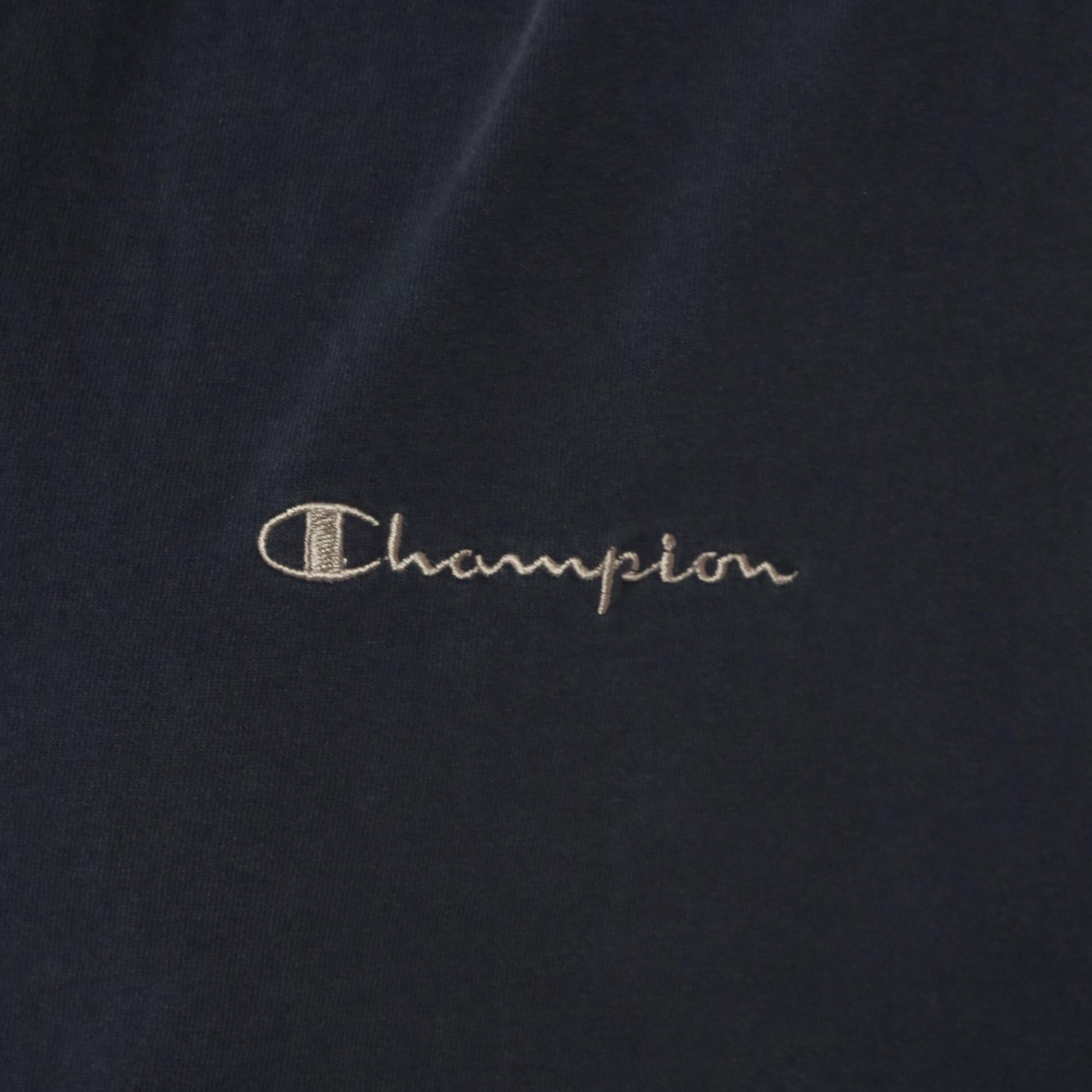 90s Champion Muscle Tank Navy Blue Embroidered Script Extra Large XL