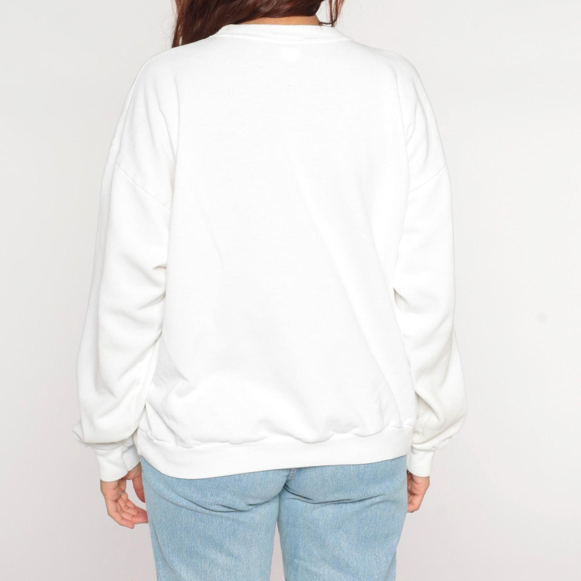 90s Arizona Kokopelli Santee Sweatshirt White Graphic Crew Neck Large L