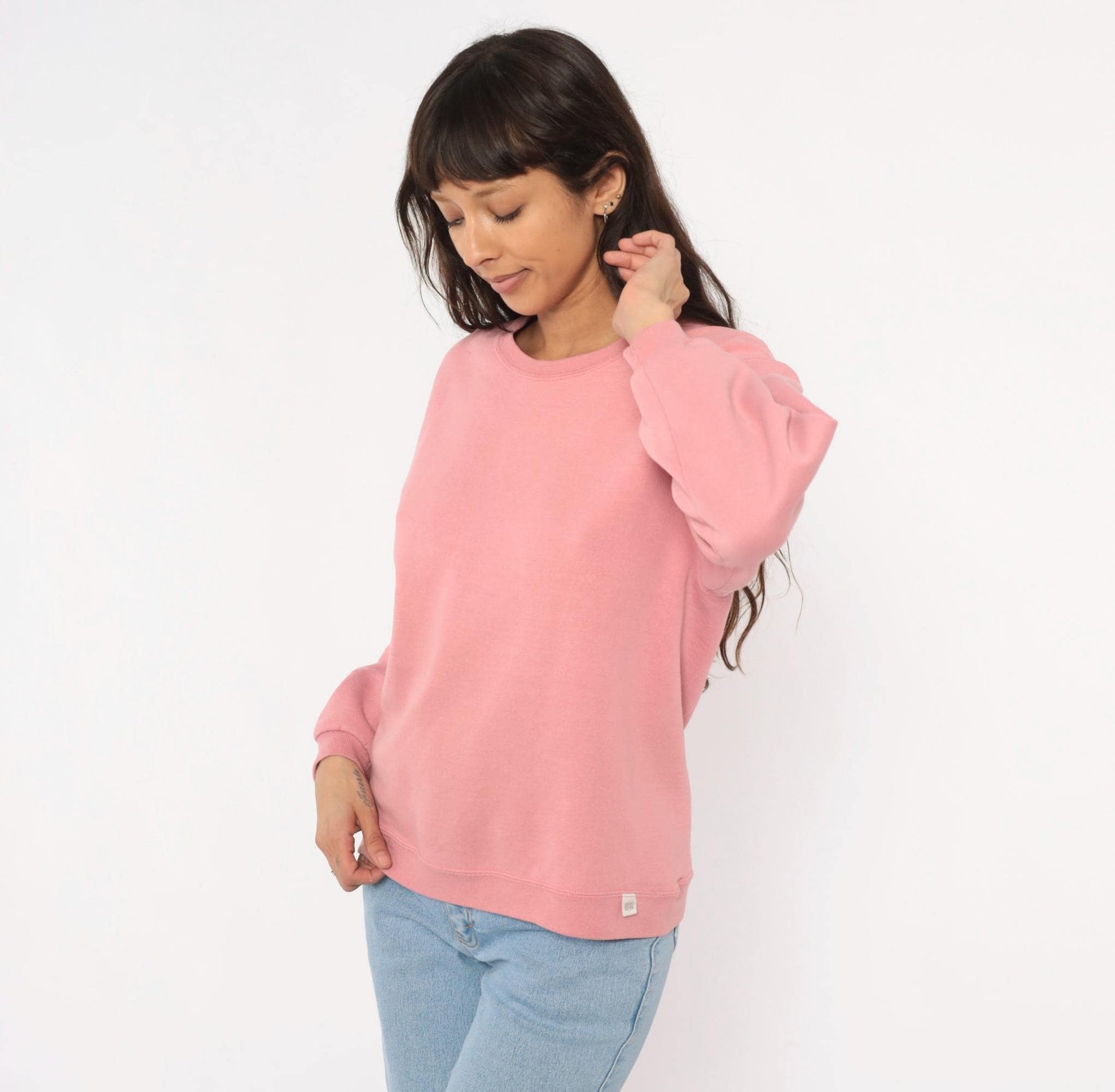 90s Russell Athletic Rose Pink Crewneck Sweatshirt Small S