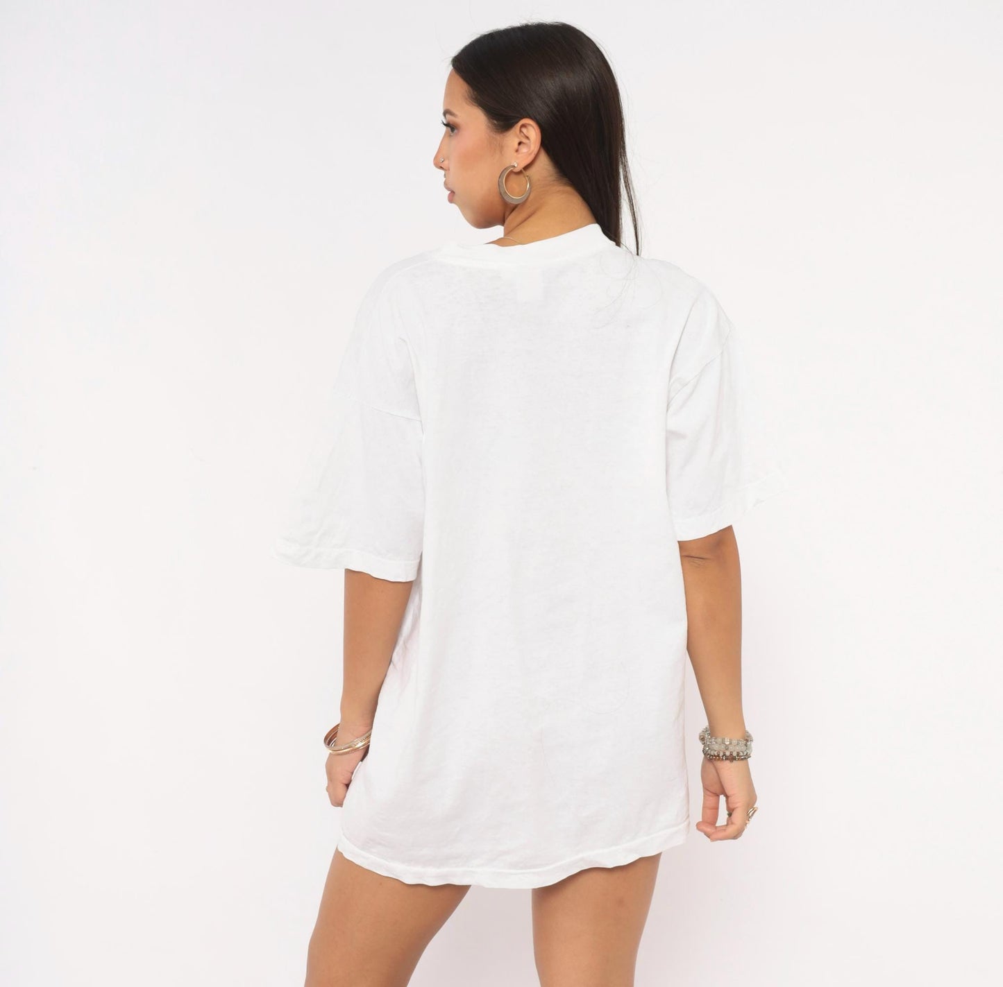 90s Hey Mon No Problem St Thomas Virgin Islands Graphic Tee White Cotton XL