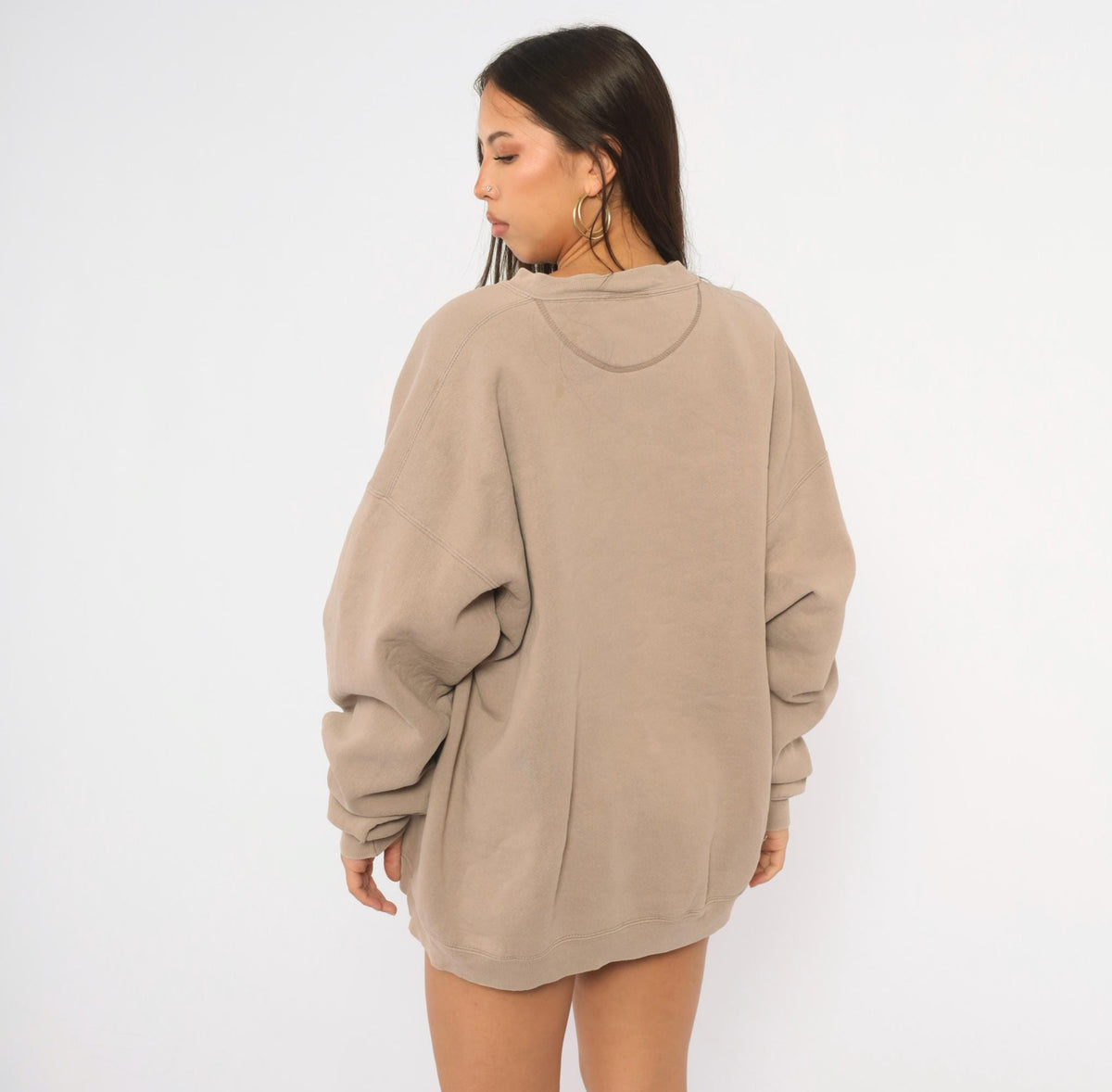 90s 5 Seasons Tomato Garden Vegetable Graphic Sweatshirt Tan Crewneck Large