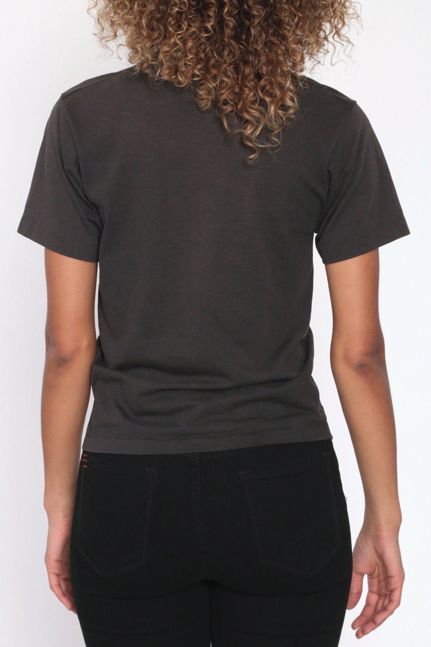 Academy of World Languages Graphic T-Shirt Black Single Stitch 90s Extra Small XS