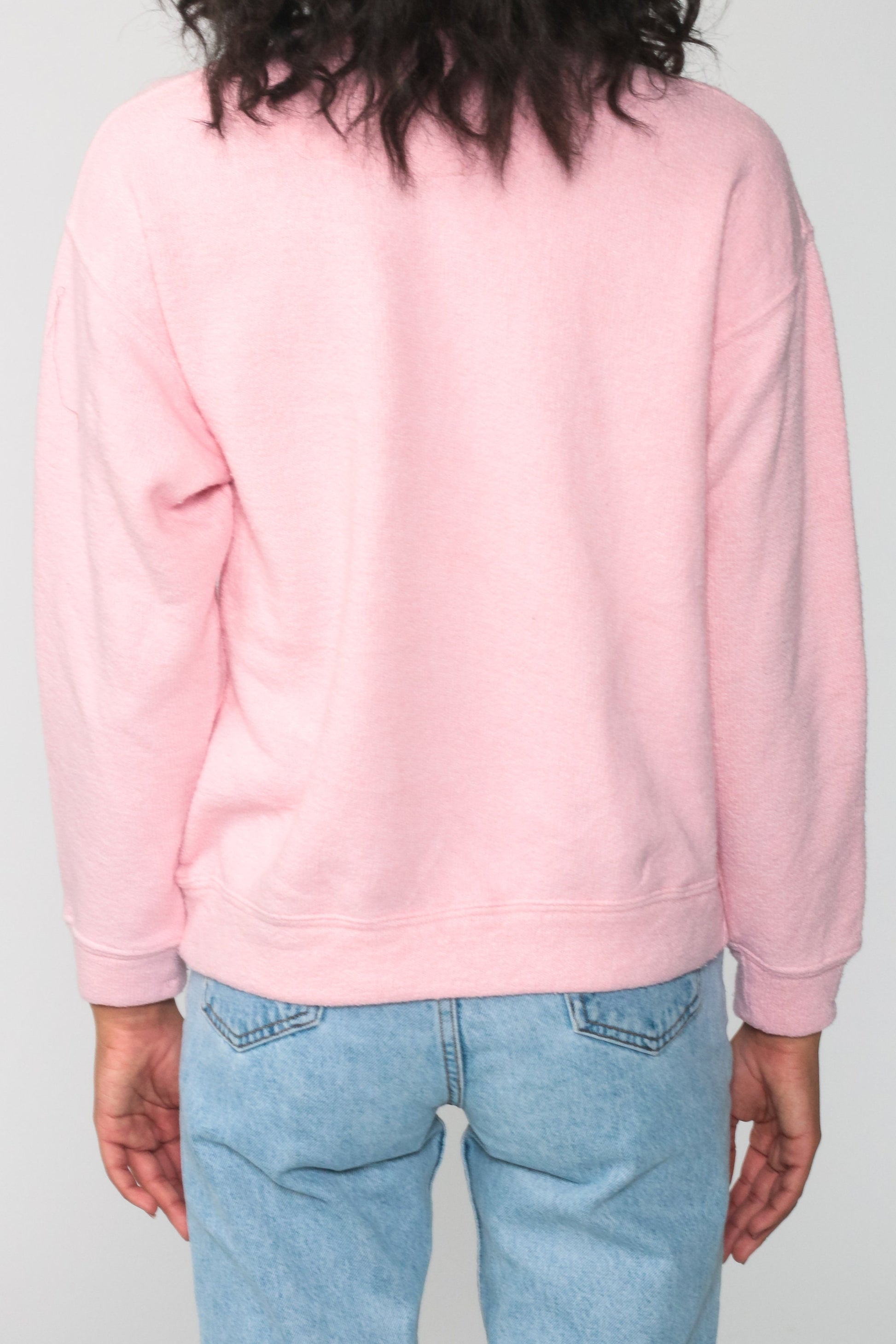 South Dakota Graphic Sweatshirt Pink Crewneck Vintage Small