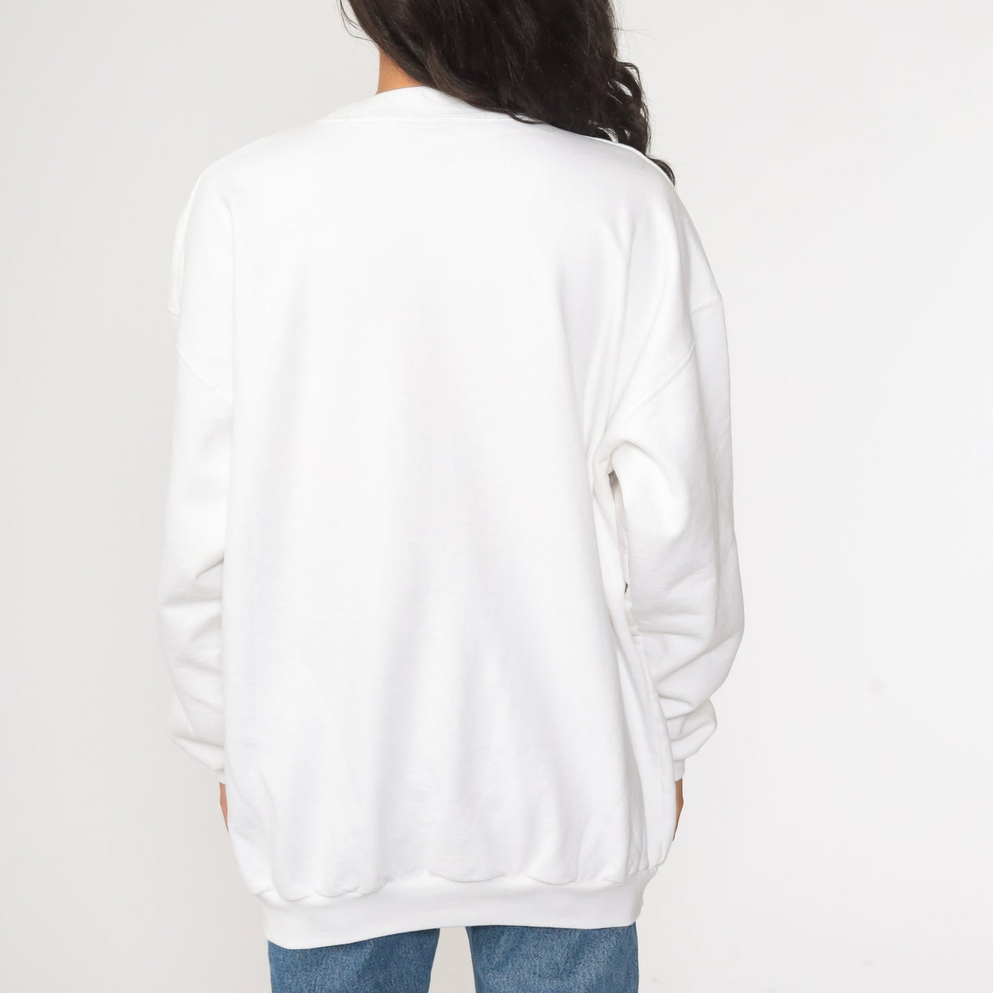 80s Vancouver British Columbia Flag Sweatshirt White Crewneck Extra Large XXL