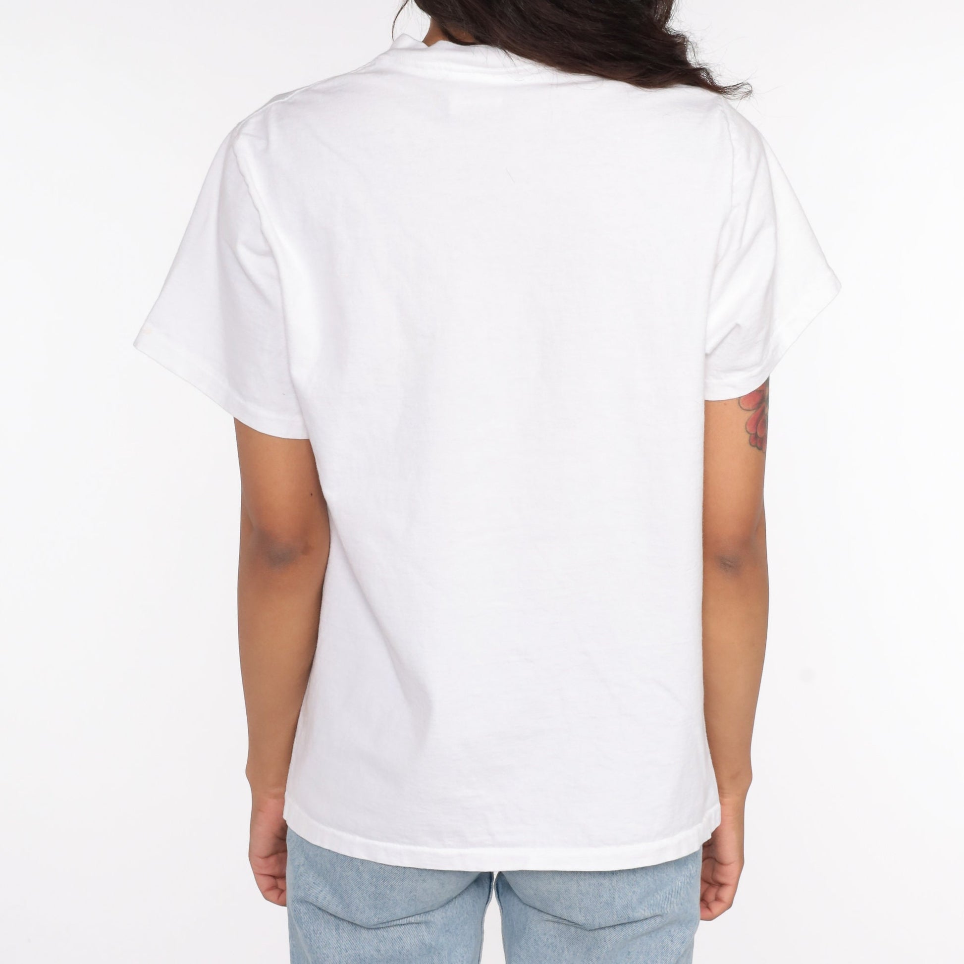 90s Planet Hollywood Washington DC Graphic Tee White Cotton Small
