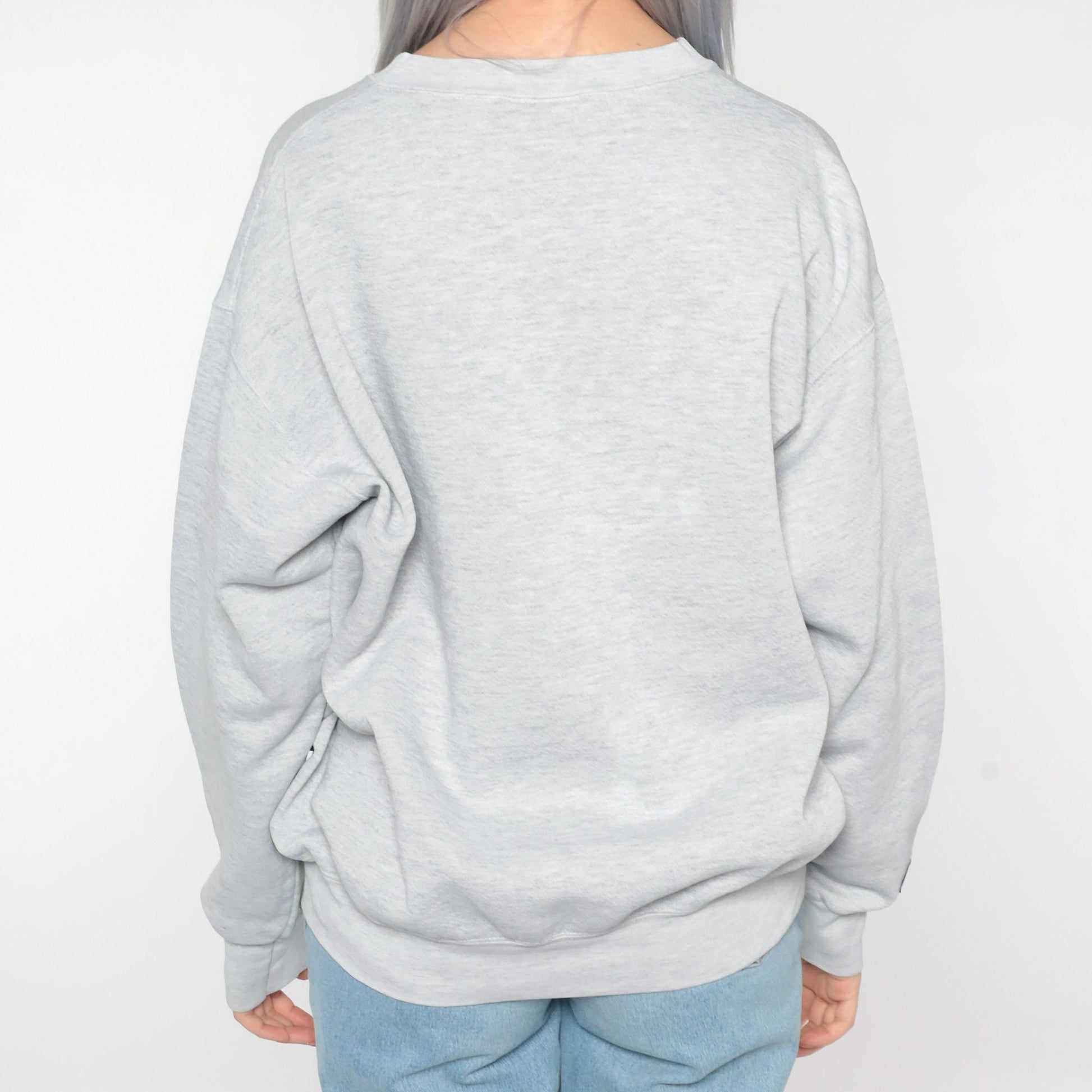 90s UCLA Los Angeles Graphic Sweatshirt Grey Jansport Crewneck Large