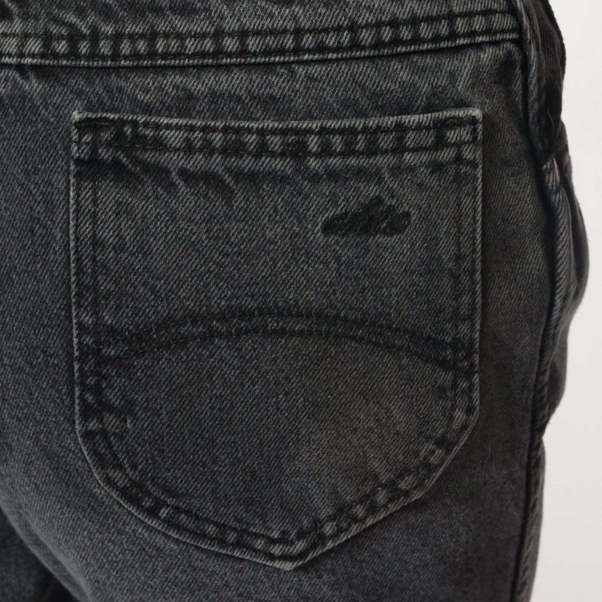 90s Black Tapered High-Waist Denim Jeans Extra Small XS