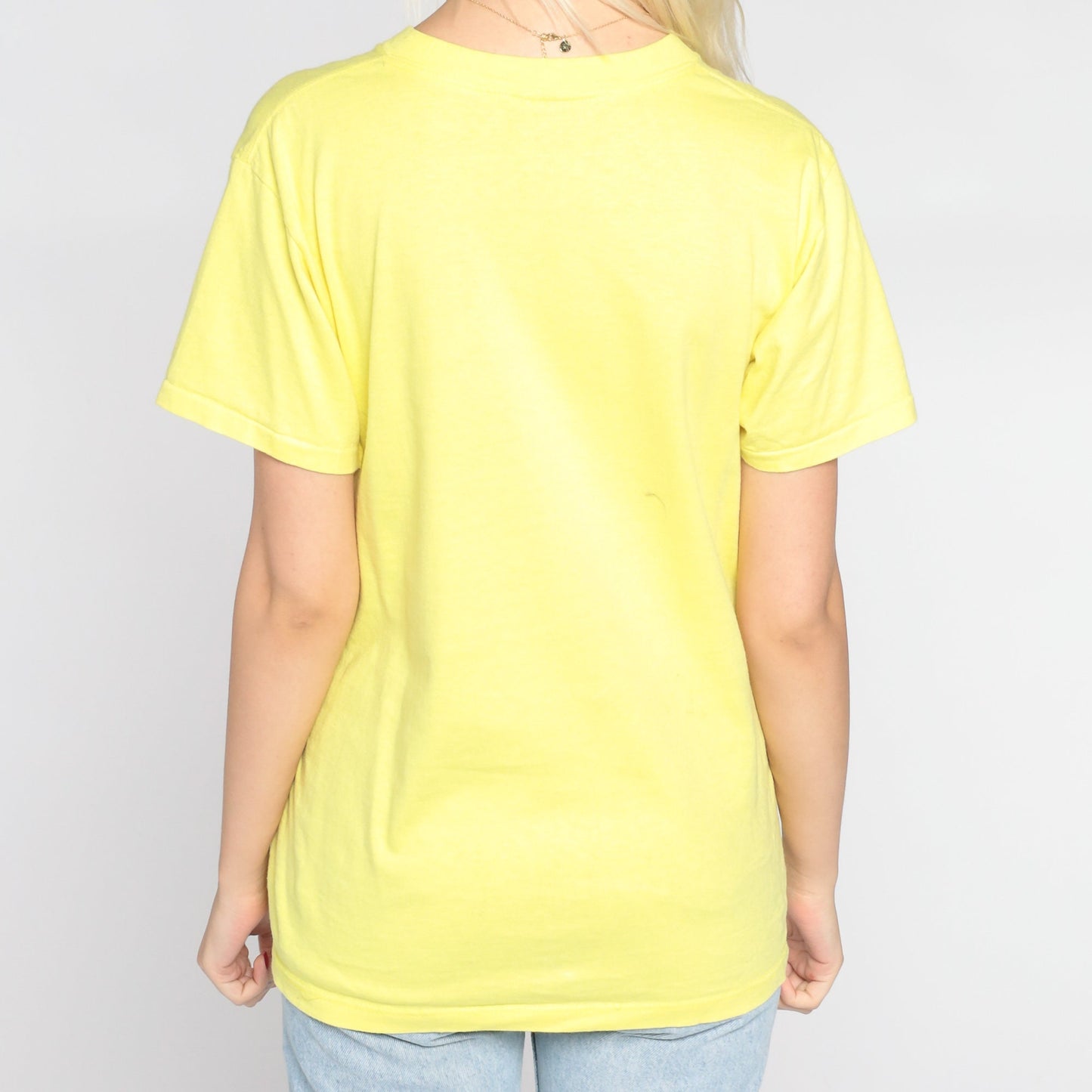 90s Stone Hill Winery Branson Missouri Graphic T-Shirt Yellow Medium