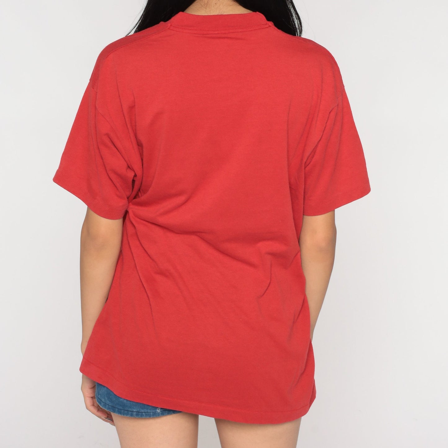 1989 National Derby Rallies Soap Box Derby Graphic T-Shirt Red Single Stitch Medium