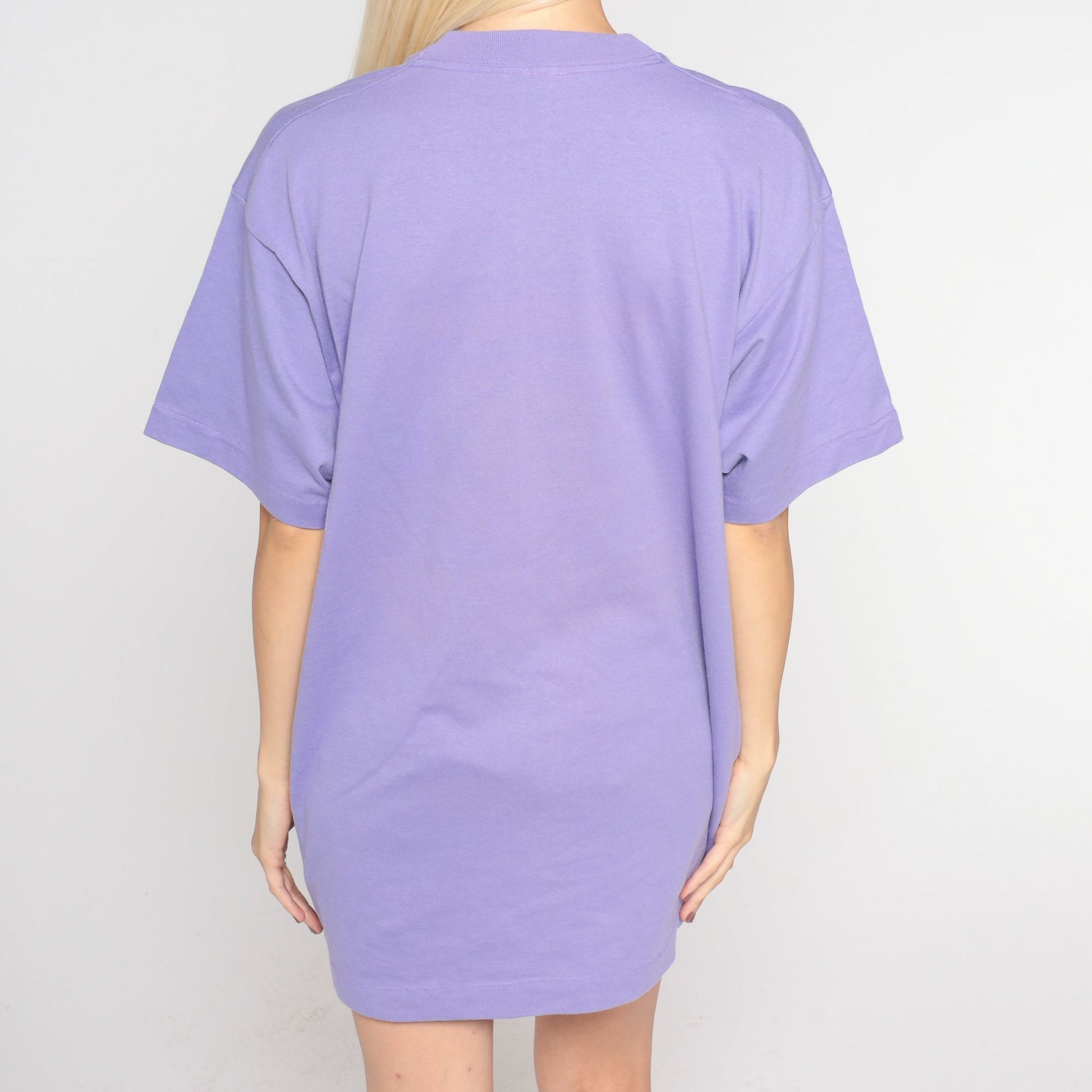 90s College of Charleston Graphic T-Shirt Lavender Screen Stars Large