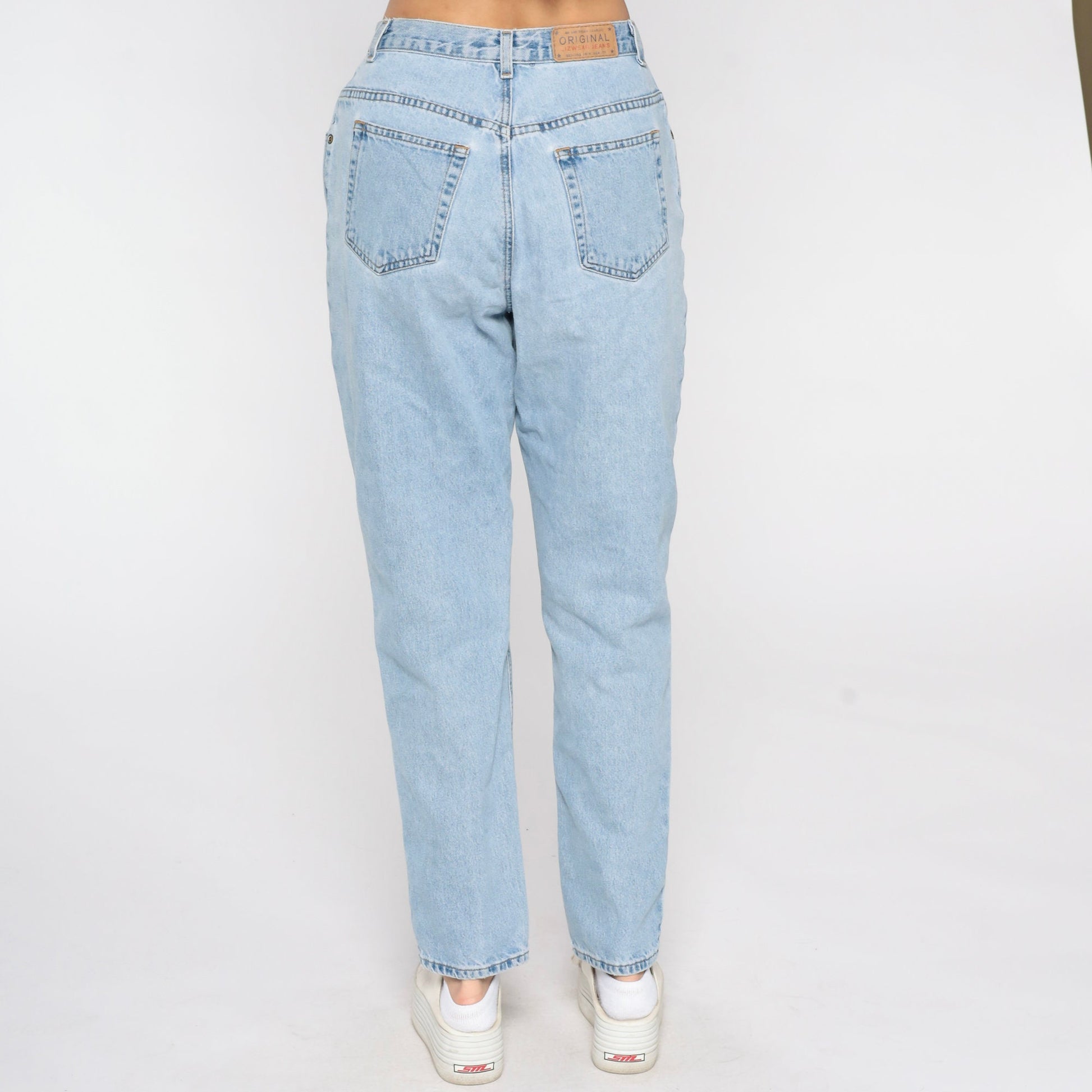 00s Liz Claiborne Mom Jeans Blue Denim Tapered High-Rise Medium