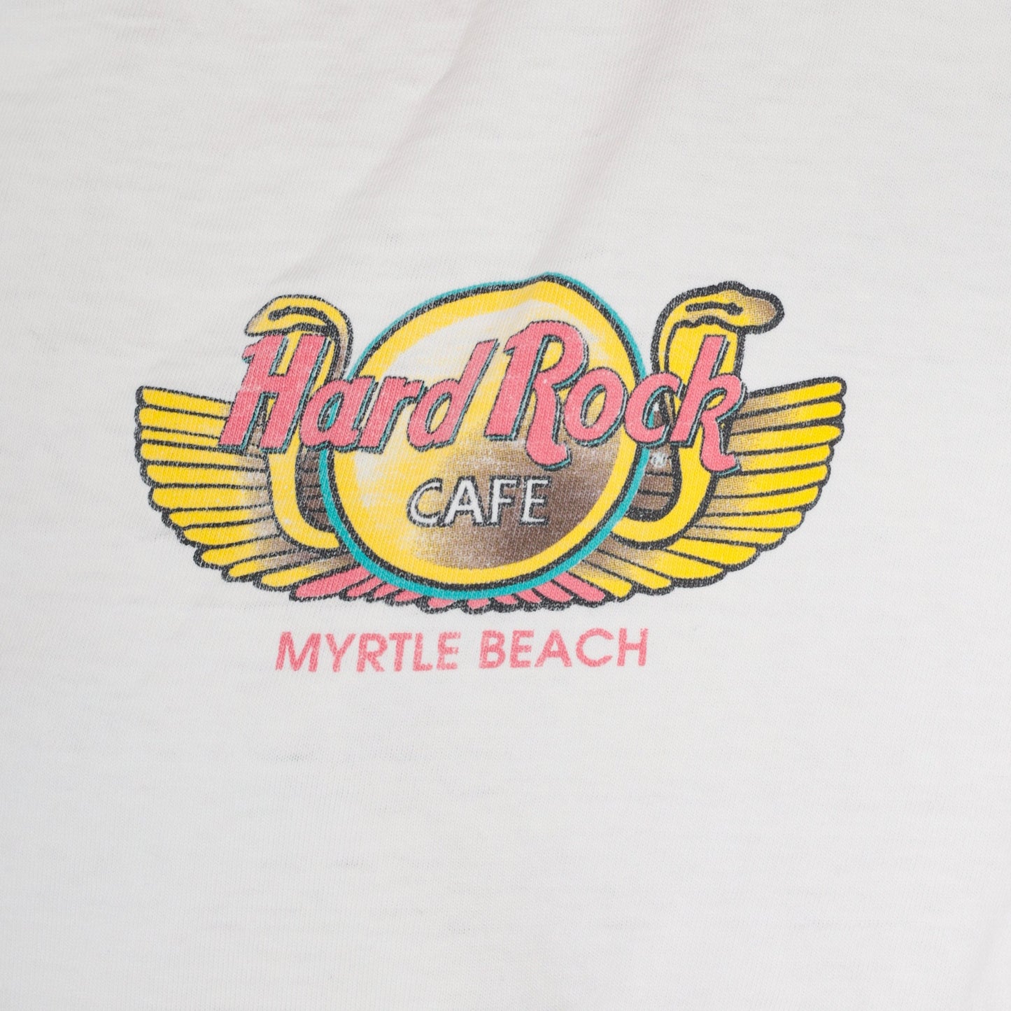 90s Hard Rock Cafe Myrtle Beach Egypt Pharaoh Graphic Tee White XL