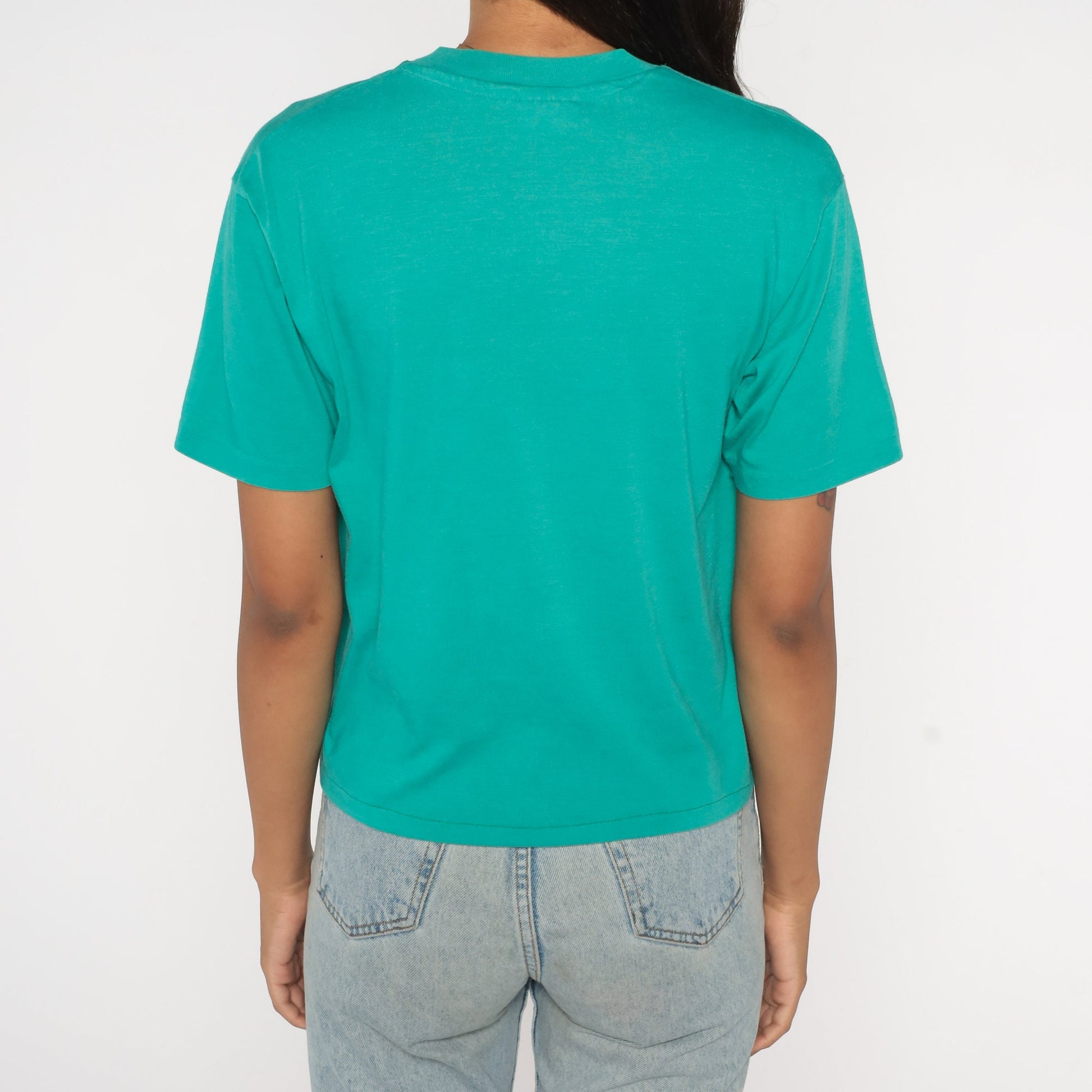 90s Hughes River Expeditions Graphic Tee Stanley Idaho Green Small