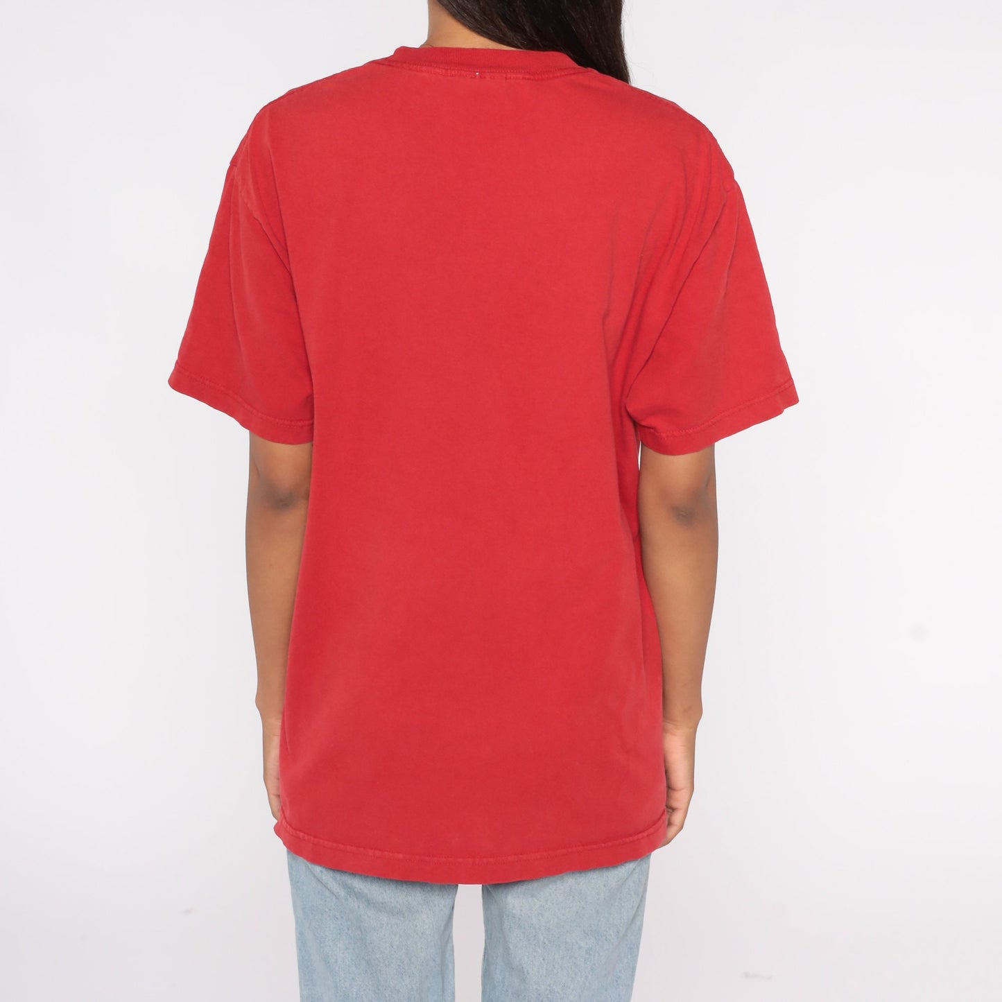 00s University of Arizona Graphic T-Shirt Red Cotton Tee Large
