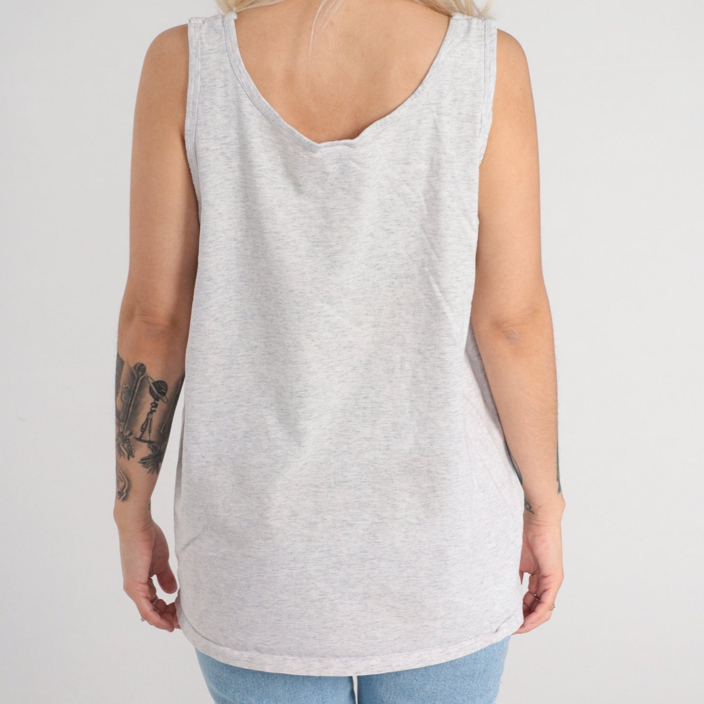 90s UCLA Bruins Tank Top Grey Graphic Single Stitch Extra Large XL