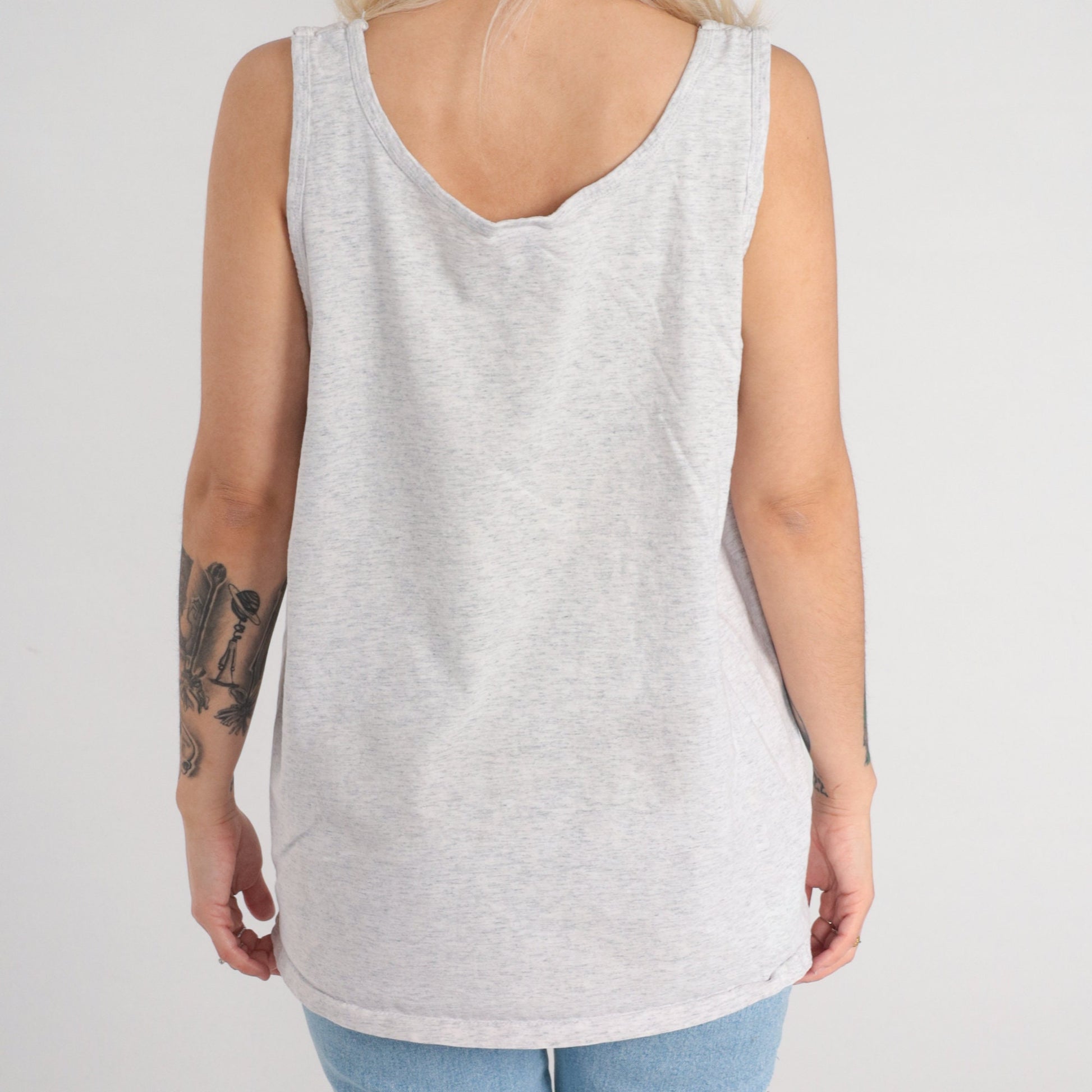 90s UCLA Bruins Tank Top Grey Graphic Single Stitch Extra Large XL