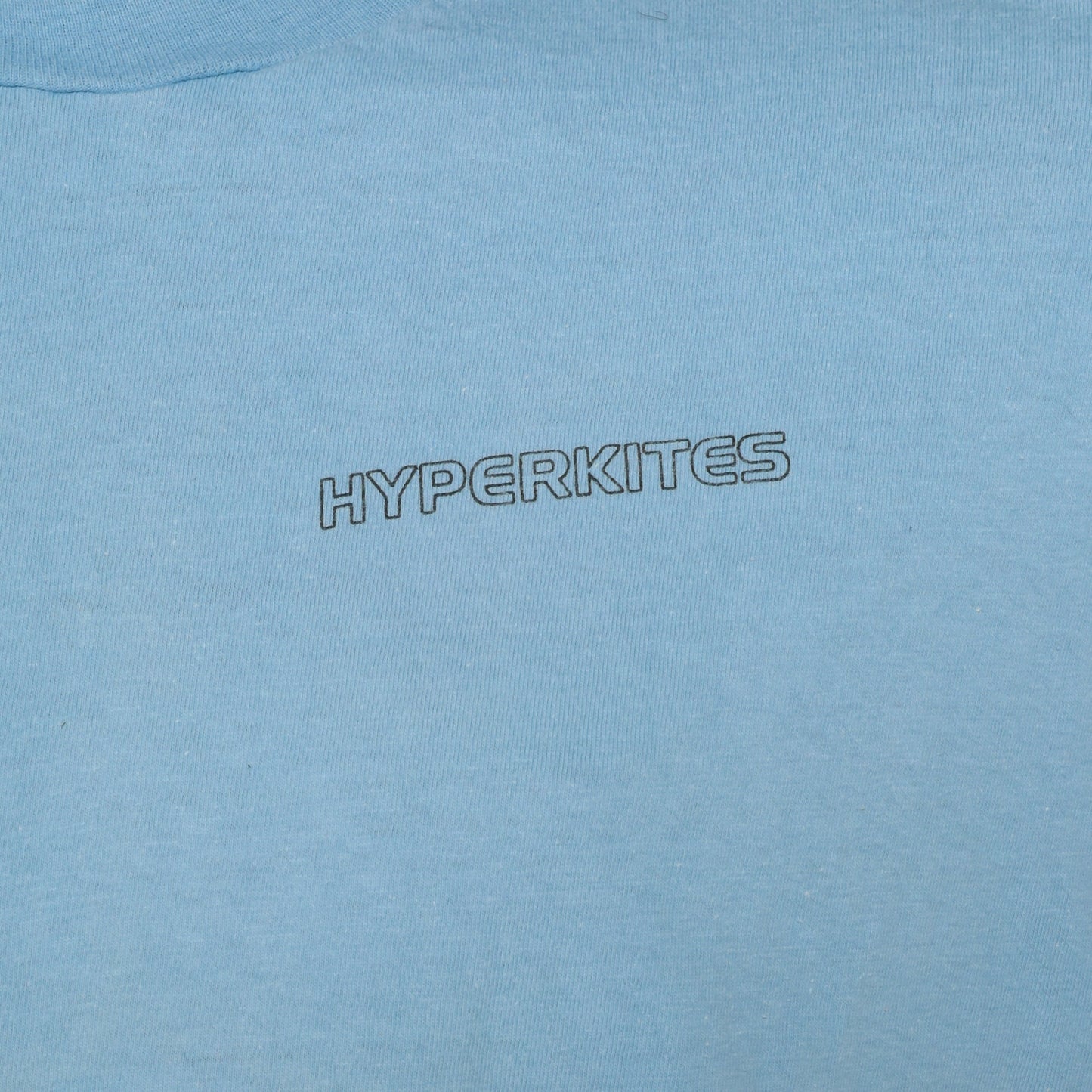 80s Hyperkites San Diego Graphic T-Shirt Blue Cotton Single Stitch Extra Large