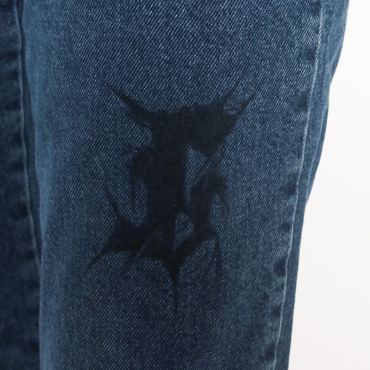 90s High-Waisted Skinny Jeans Barbed Wire G Blue Denim 2XS