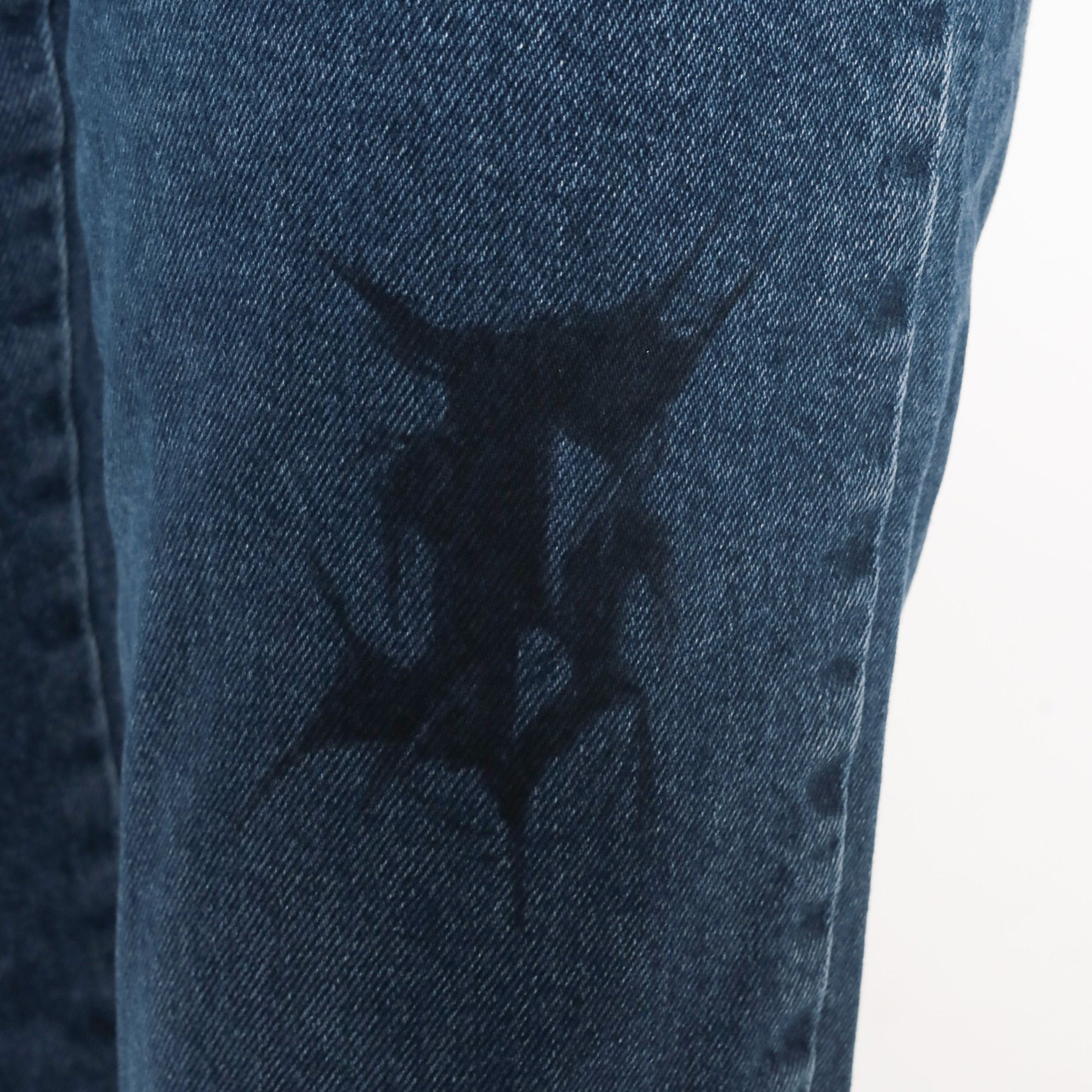 90s High-Waisted Skinny Jeans Barbed Wire G Blue Denim 2XS