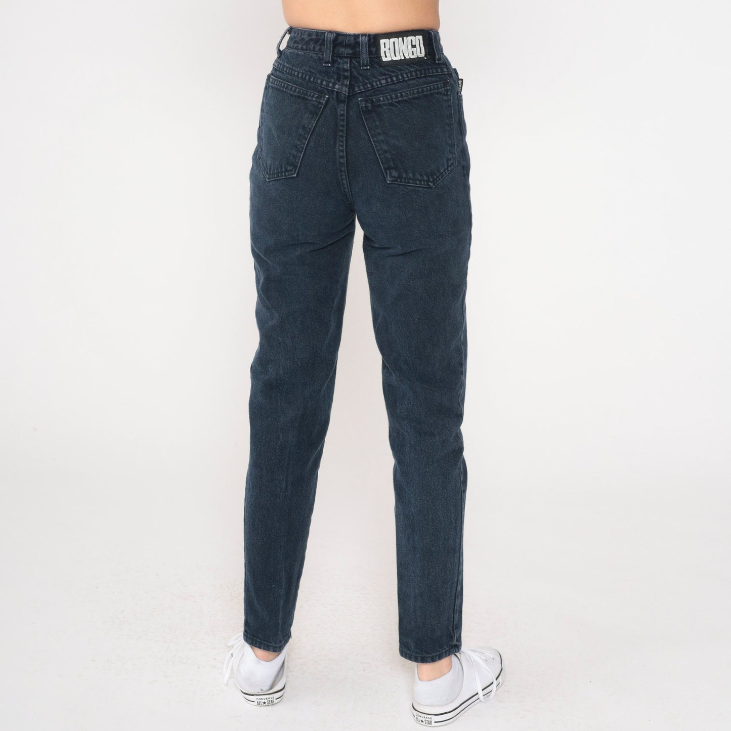 90s Bongo Black High Waist Skinny Jeans Extra Small XS