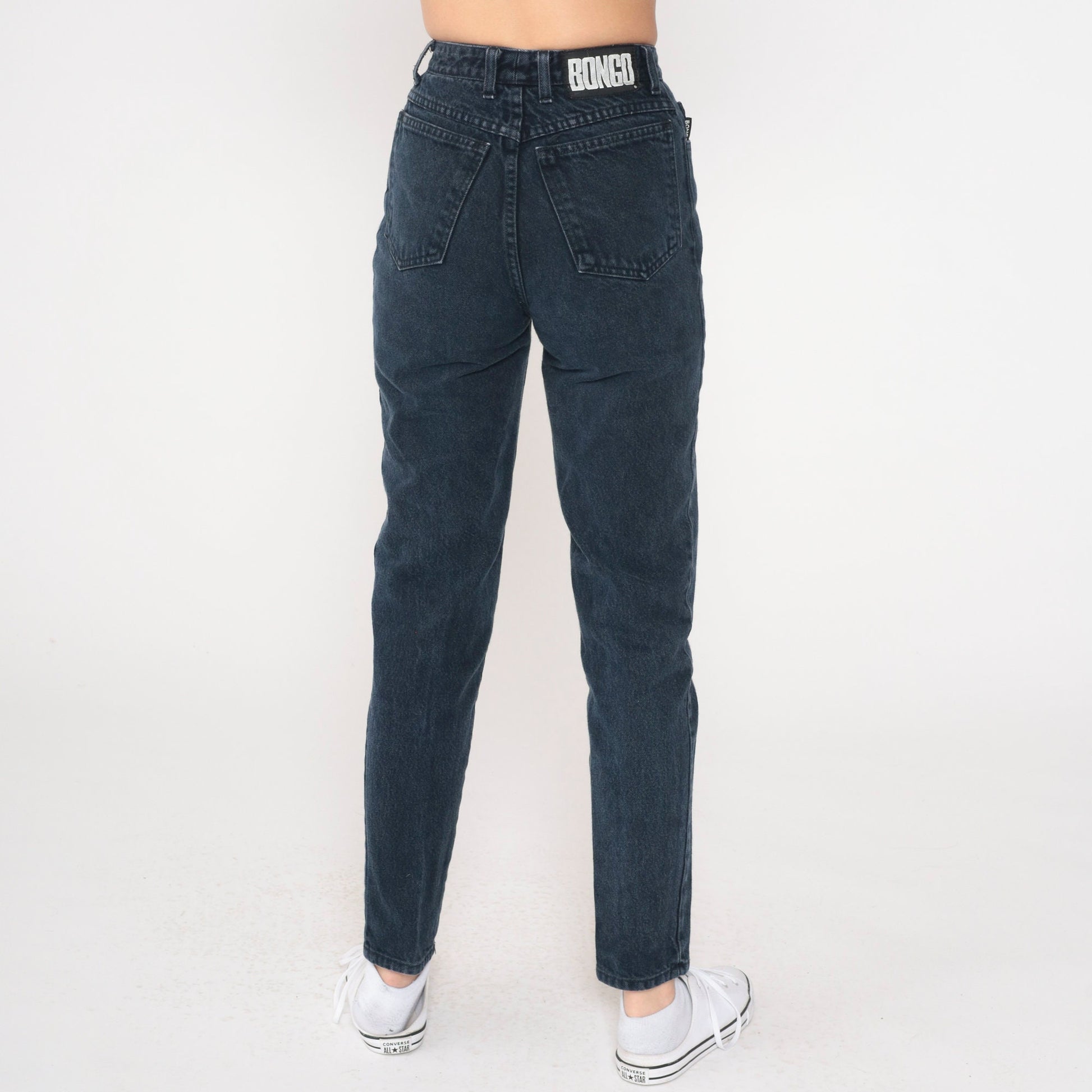 90s Bongo Black High Waist Skinny Jeans Extra Small XS