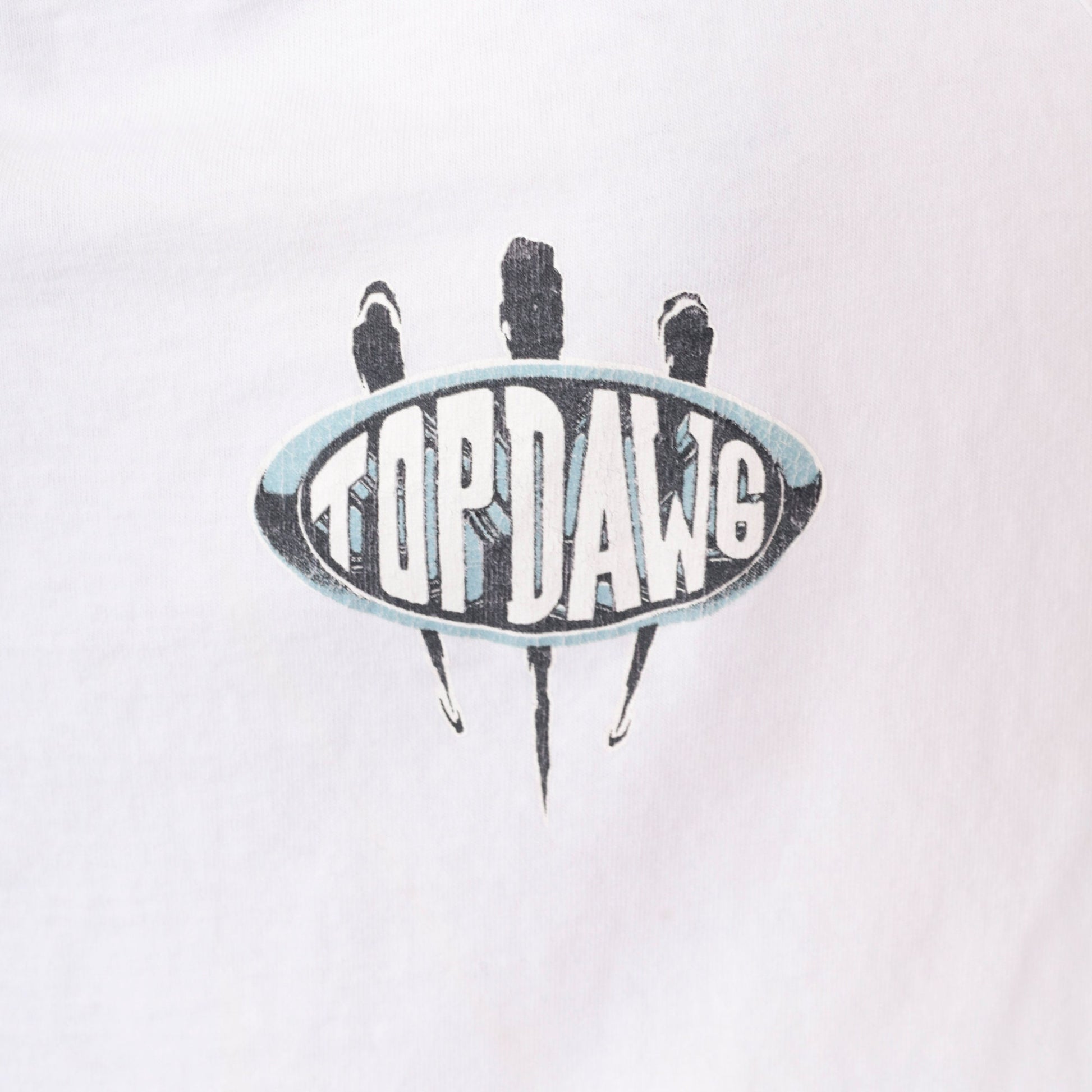 90s Top Dawg Basketball Tank Top American Staffordshire Terrier White Graphic Extra Large