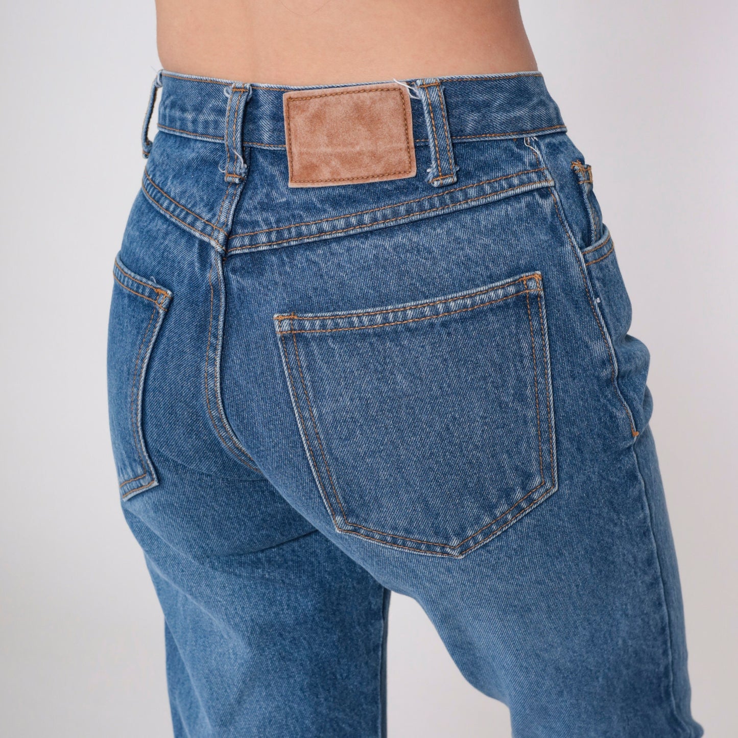 00s Hot & The Gang Flared Jeans Mid Rise Medium Wash Denim Small 3